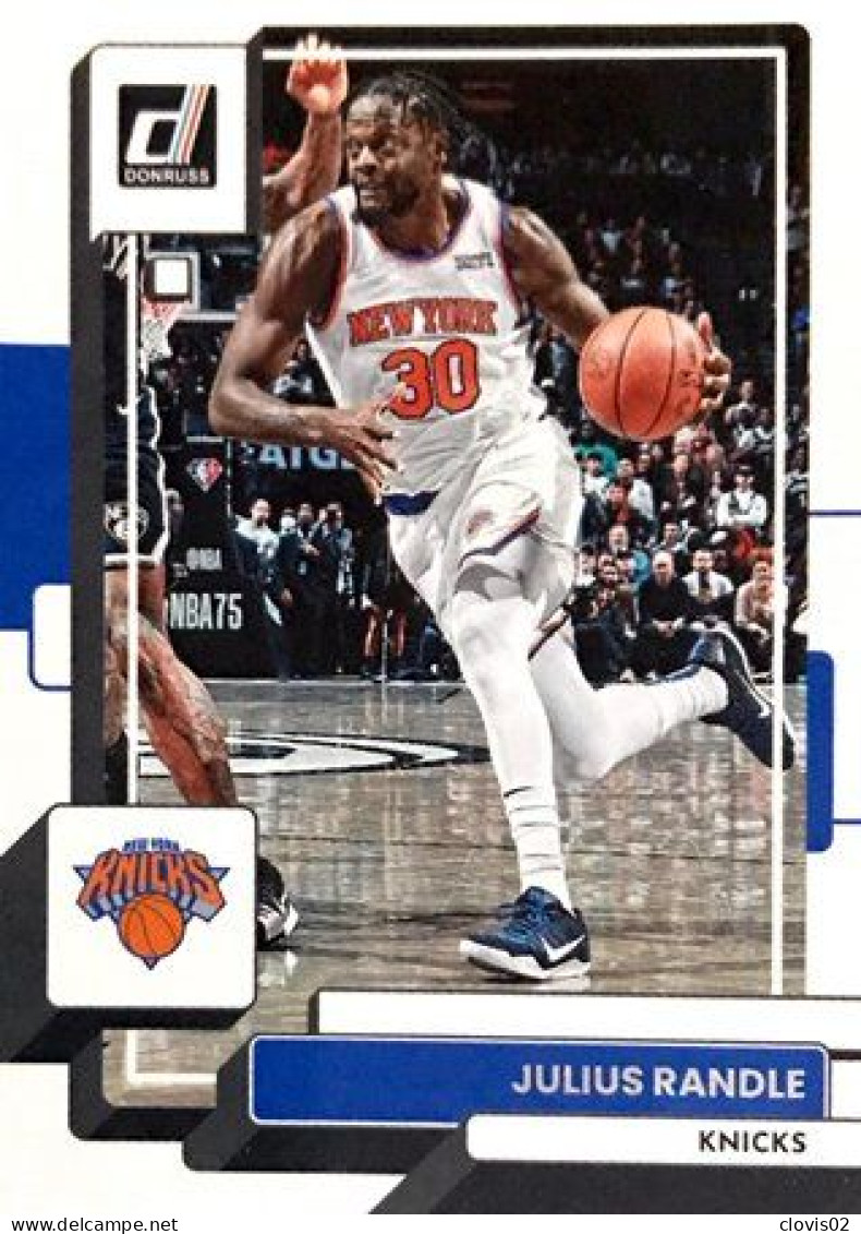 17 Julius Randle - New York Knicks - Panini NBA Donruss Carte Basketball 2022-2023 - Autres & Non Classés