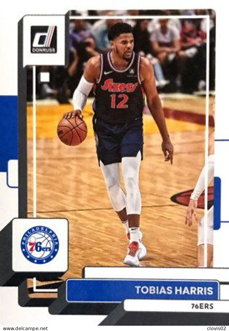 20 Tobias Harris - Philadelphia 76ers - Panini NBA Donruss Carte Basketball 2022-2023 - Autres & Non Classés