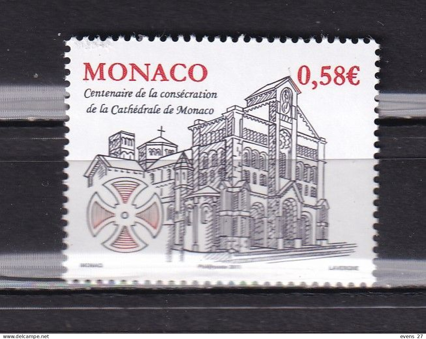 MONACO-2011- CATHEDRIAL-MNH - Nuevos