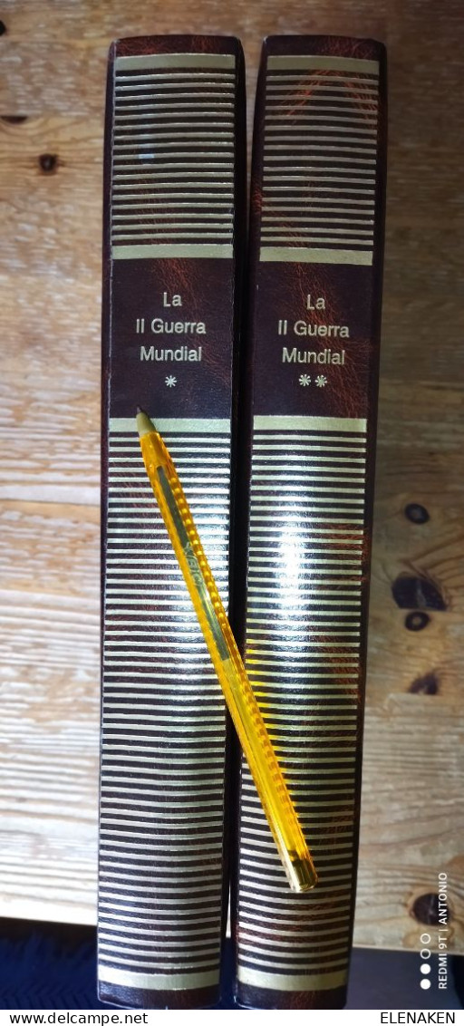 La II Guerra Mundial.LA COLECCIÓN ABC, Todos Los Fascículos. ENCUADERNADOS.1989 - Cultural