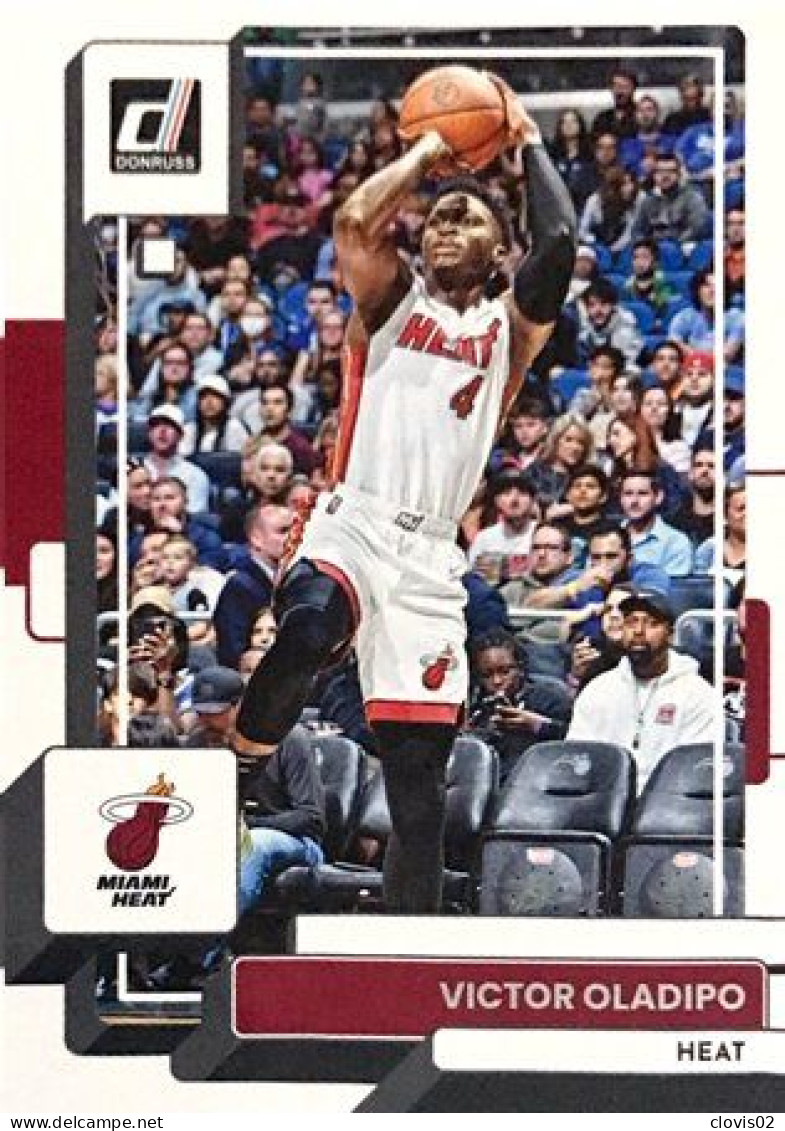 74 Victor Oladipo - Miami Heat - Panini NBA Donruss Carte Basketball 2022-2023 - Sonstige & Ohne Zuordnung