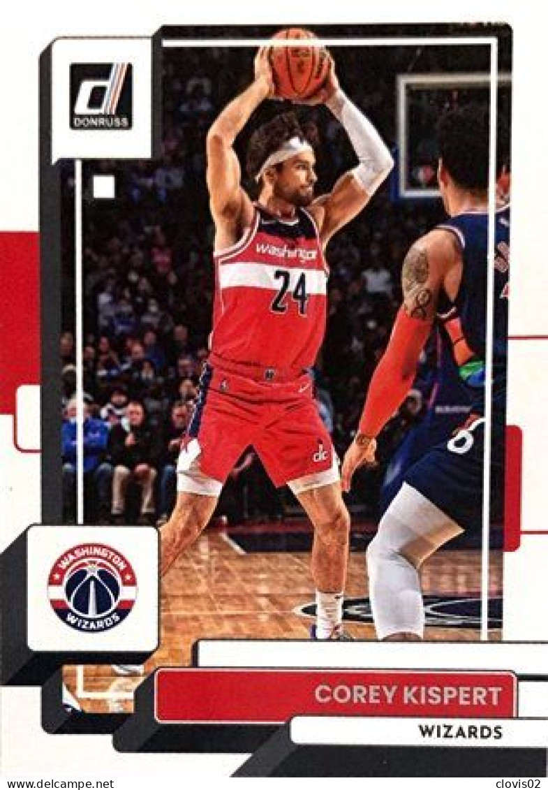 87 Corey Kispert - Washington Wizards - Panini NBA Donruss Carte Basketball 2022-2023 - Otros & Sin Clasificación