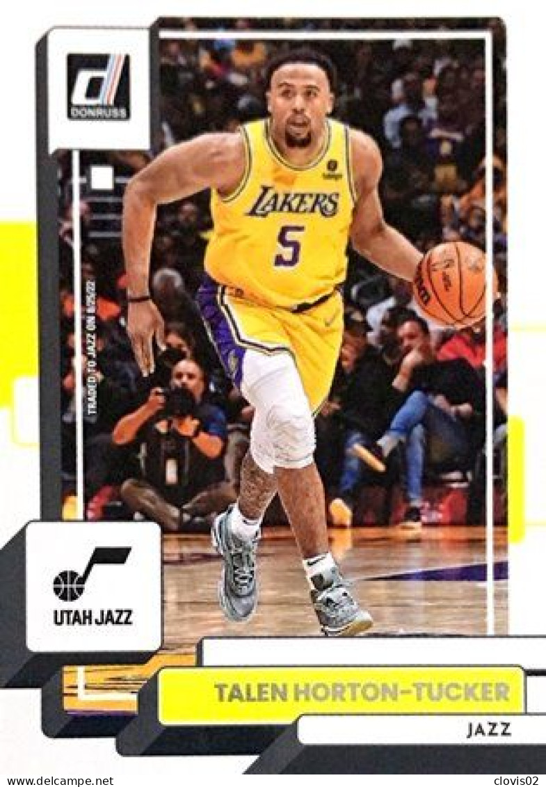 130 Talen Horton-Tucker - Los Angeles Lakers - Panini NBA Donruss Carte Basketball 2022-2023 - Otros & Sin Clasificación