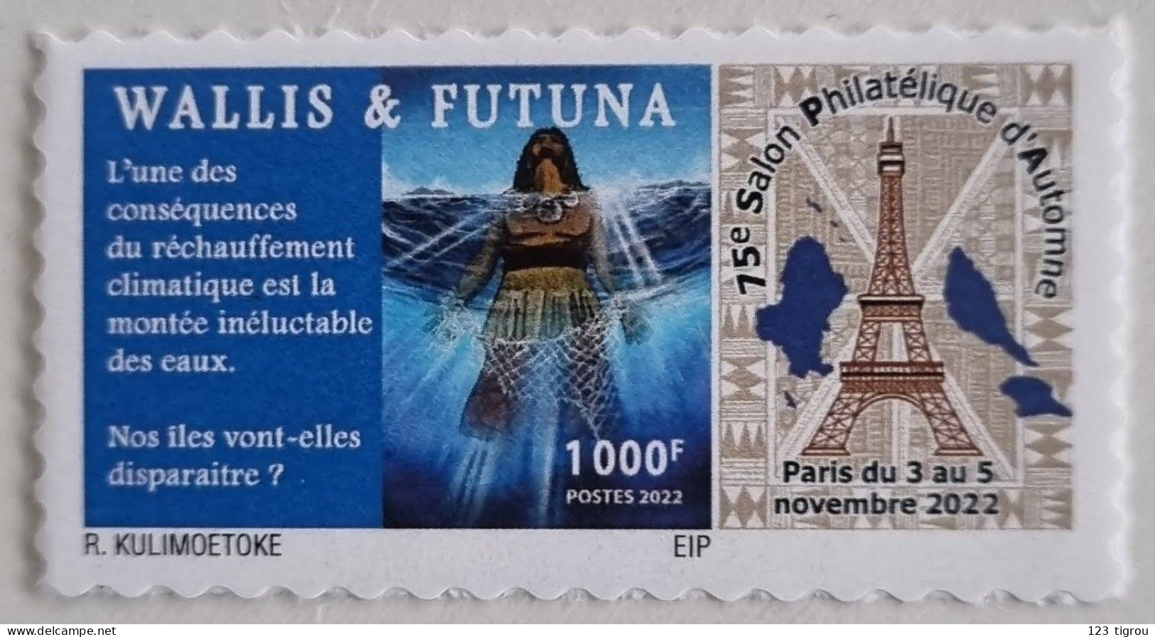 TIRAGE SPECIAL SALON D'AUTOMNE 2022 RECHAUFFEMENT CLIMATIQUE 1000F TB - Unused Stamps