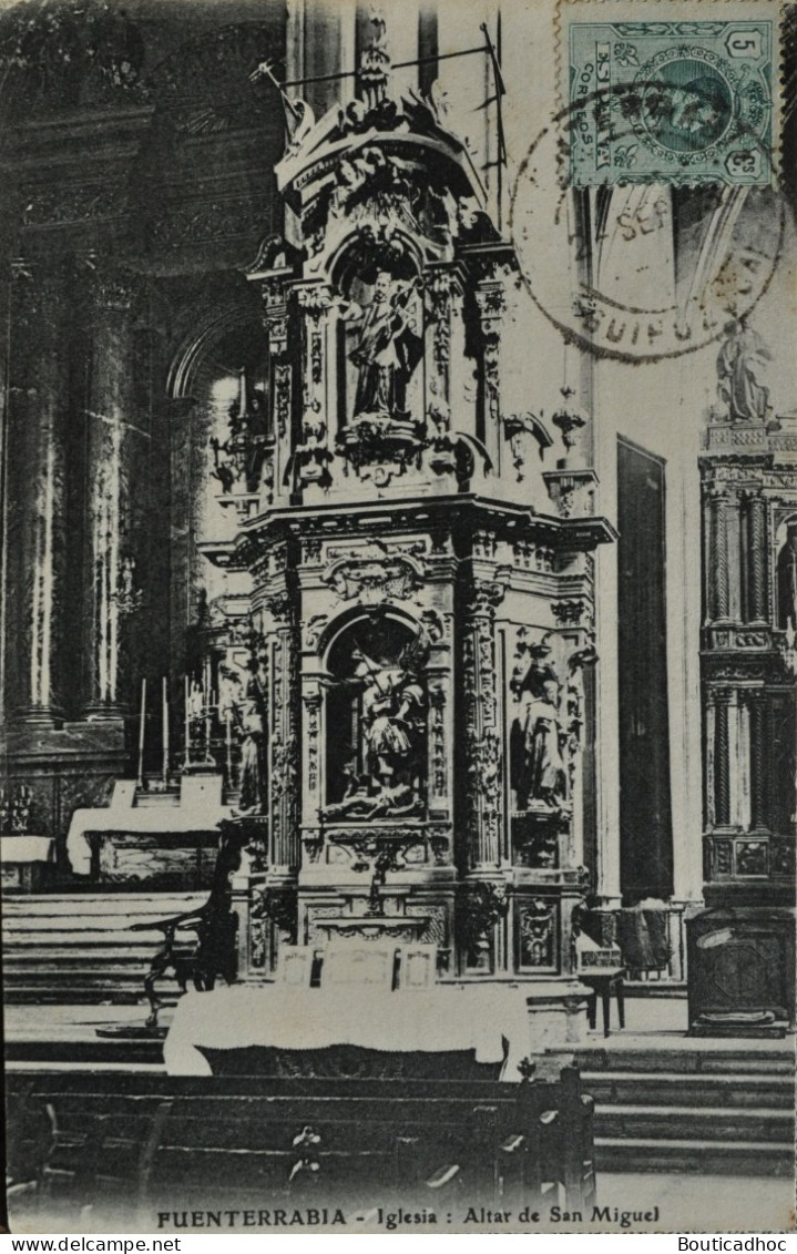 Fuenterrabia : Iglesia Altar De San Miguel - Andere