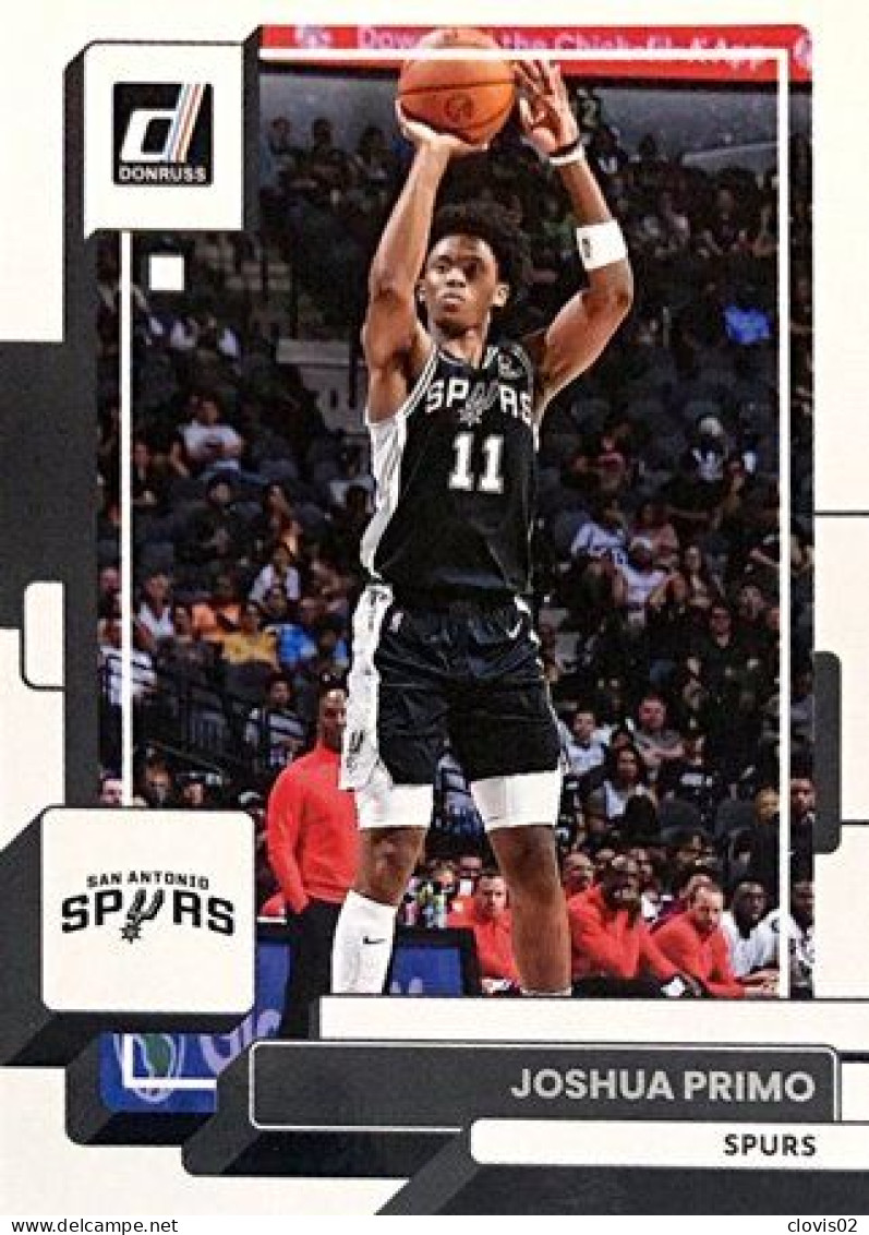 171 Joshua Primo - San Antonio Spurs - Panini NBA Donruss Carte Basketball 2022-2023 - Otros & Sin Clasificación