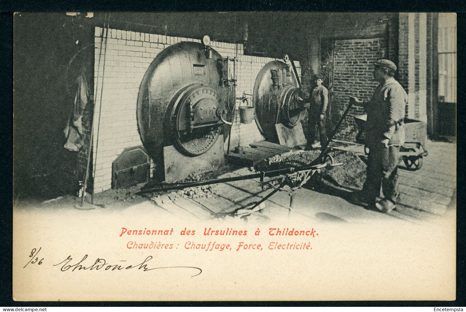 CPA - Carte Postale - Belgique - Etablissement Des Ursulines à Thildonck - Chaudières (CP24247OK) - Haacht