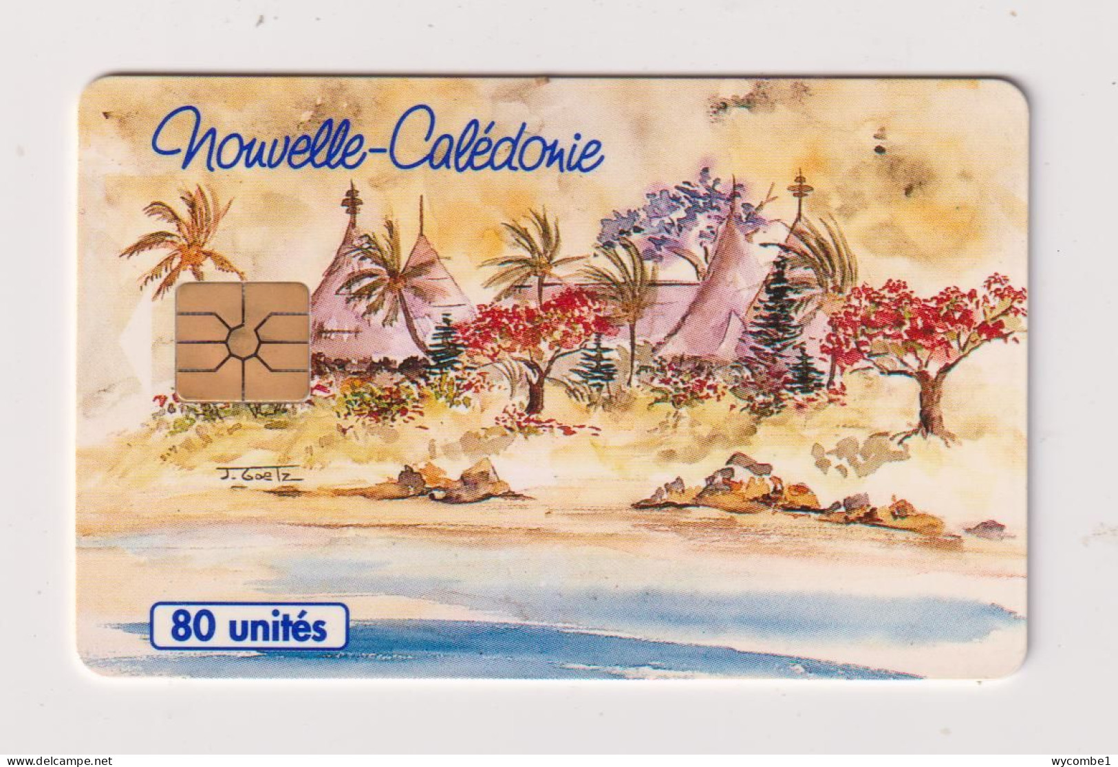 NEW CALEDONIA - Coastal Scene Chip  Phonecard - Nuova Caledonia