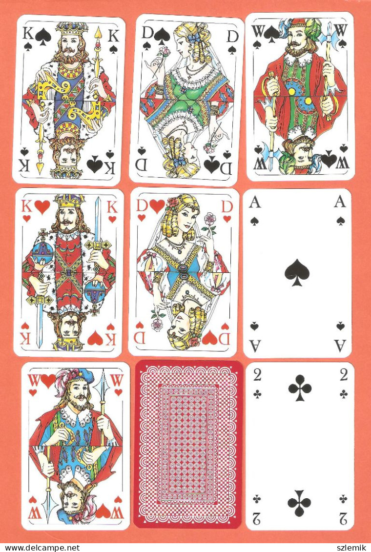 Playing Cards 52 + 3 Jokers. Berlin Pattern According To Cartamundi, 2020. - 54 Cartas
