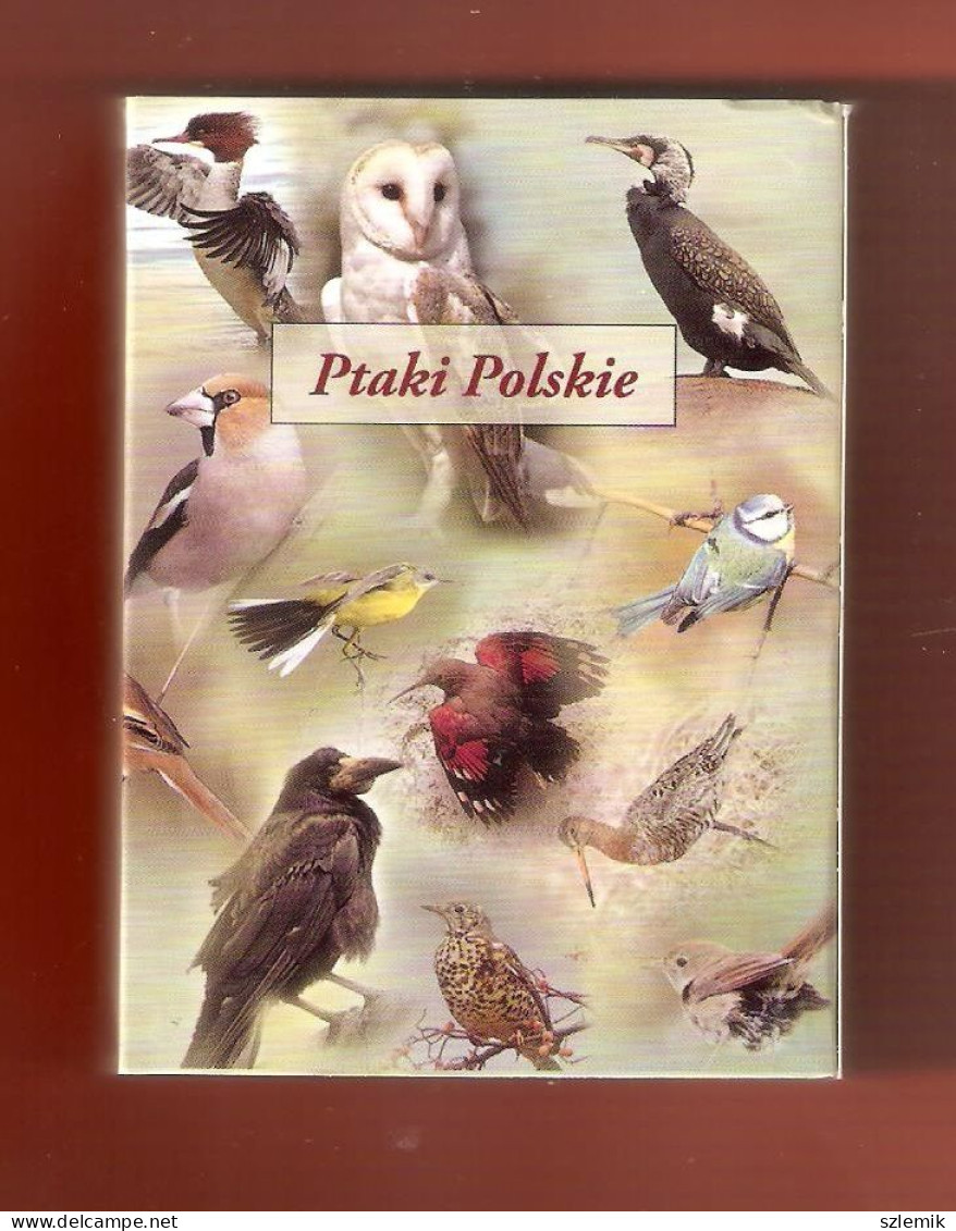 Playing Cards 52 + 2 Jokers. Wild Birds Of Poland.  Poland - 2022. - 54 Karten