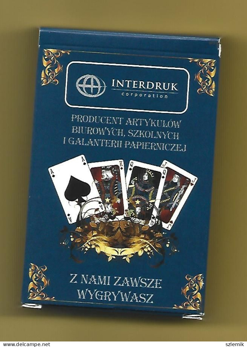 Playing Cards 52 + 3 Jokers. INTERDRUK ,  Poland  Interdruk – 2020. - 54 Carte