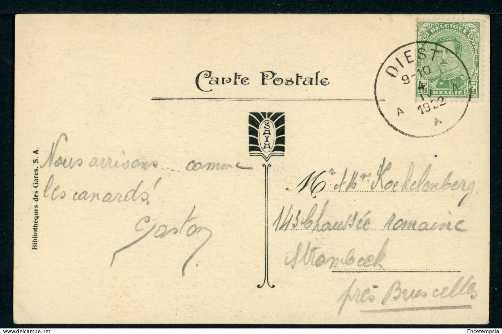 CPA - Carte Postale - Belgique - Diest - Porte Du Béguinage (CP24248) - Diest