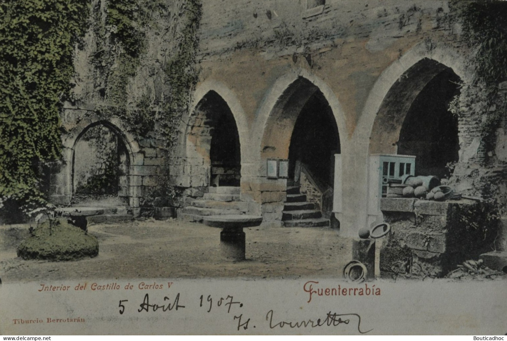 Fuenterrabia : Interior Del Castillo De Carlos V - Andere