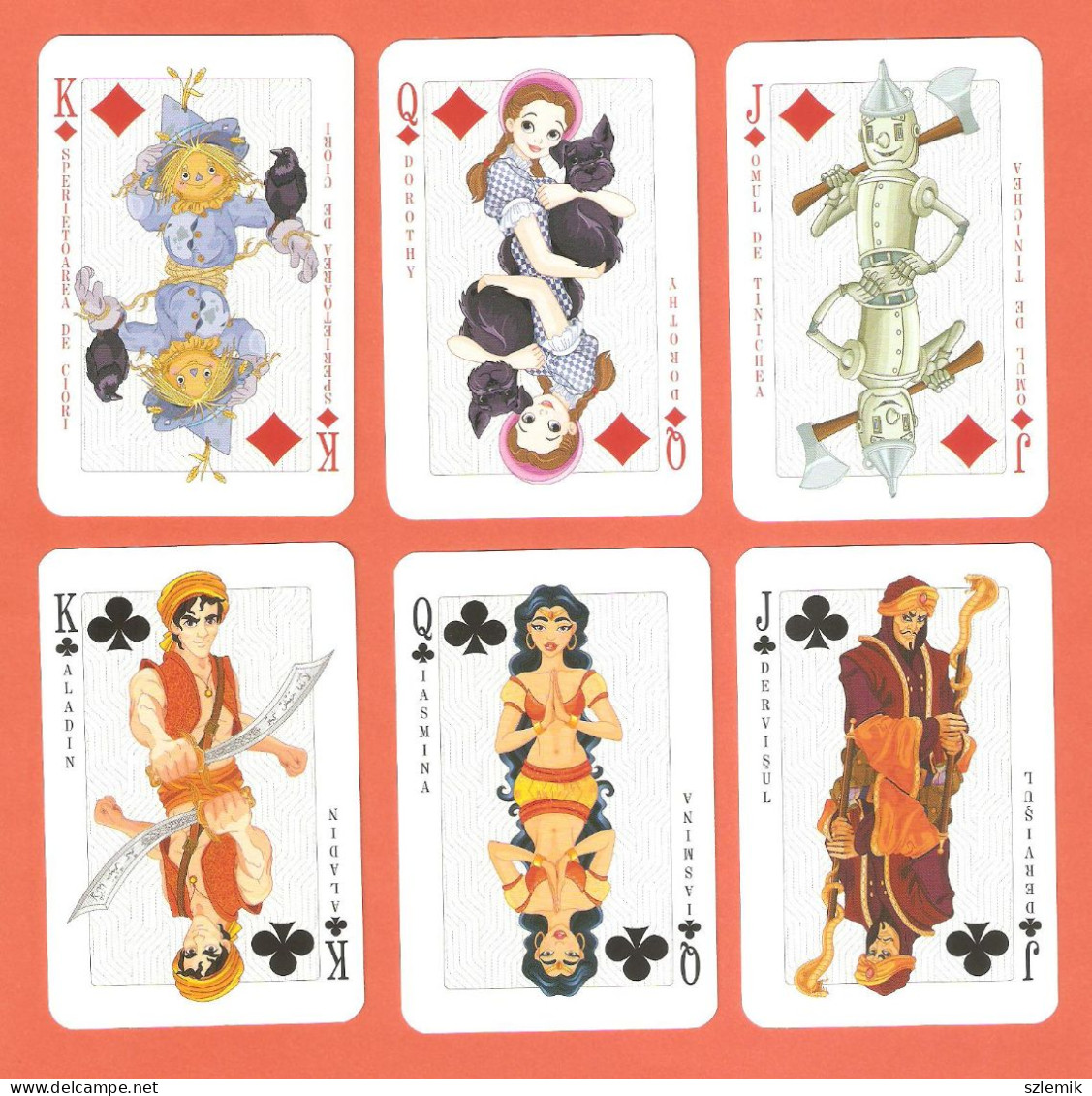 Playing Cards 52 + 3 Jokers. Fairytales For Children.  NORIEL  ROMANIA – 2019. - 54 Cartes