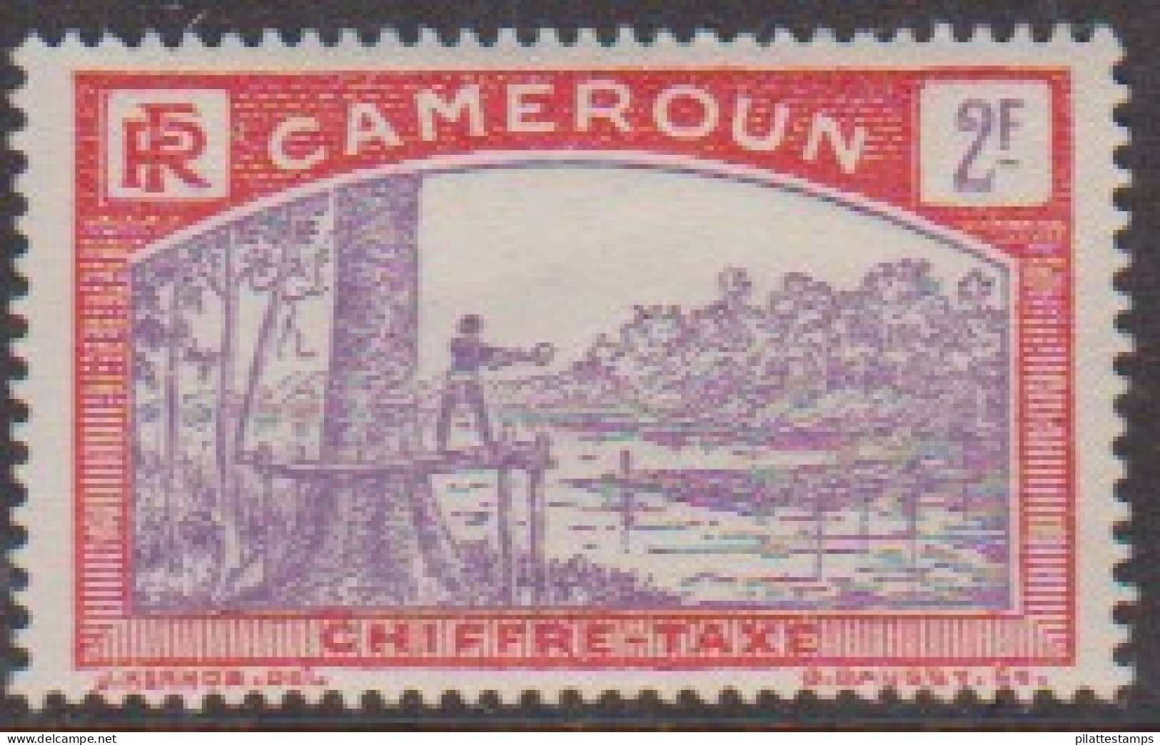 Cameroun Taxe 12** - Andere & Zonder Classificatie