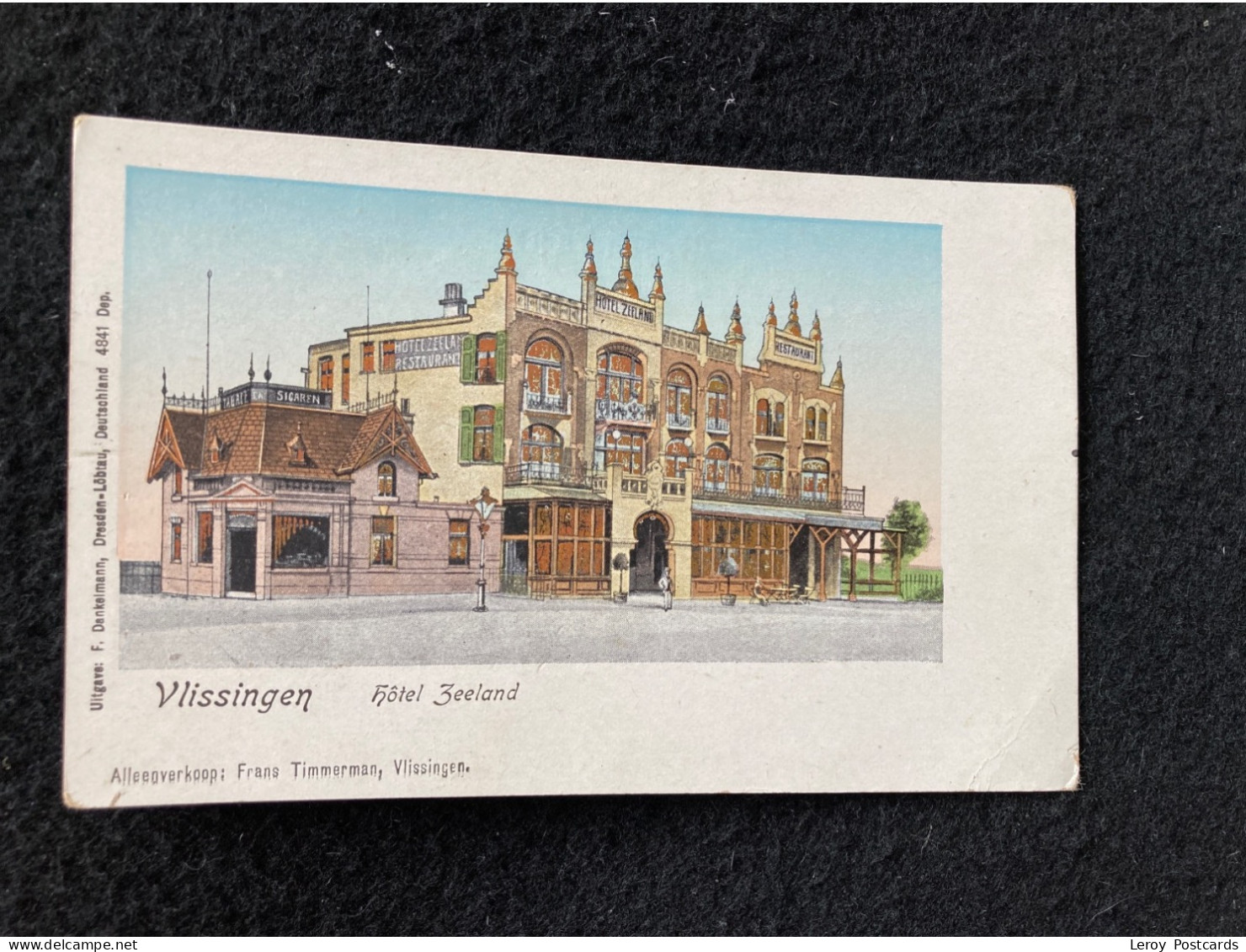 A478 Vlissingen Litho Hotel Zeeland - Vlissingen