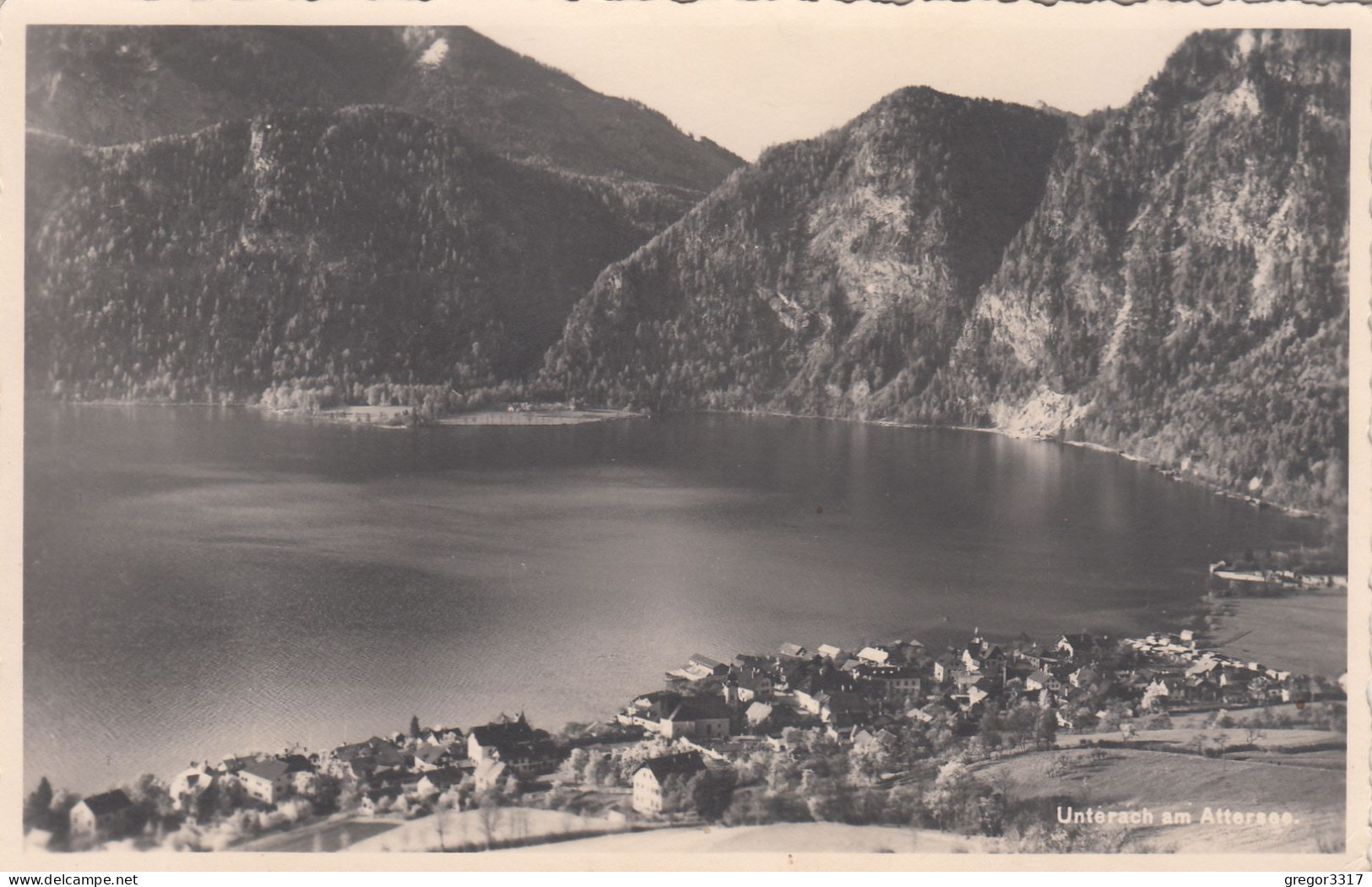 E4363) UNTERACH A ATTERSEE - 1939 Verlag Josef Voglmayr - ALT - Attersee-Orte