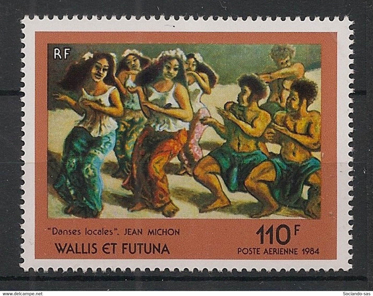 WALLIS ET FUTUNA - 1984 - PA N°YT. 140 - Danses Locales - Neuf Luxe ** / MNH / Postfrisch - Neufs