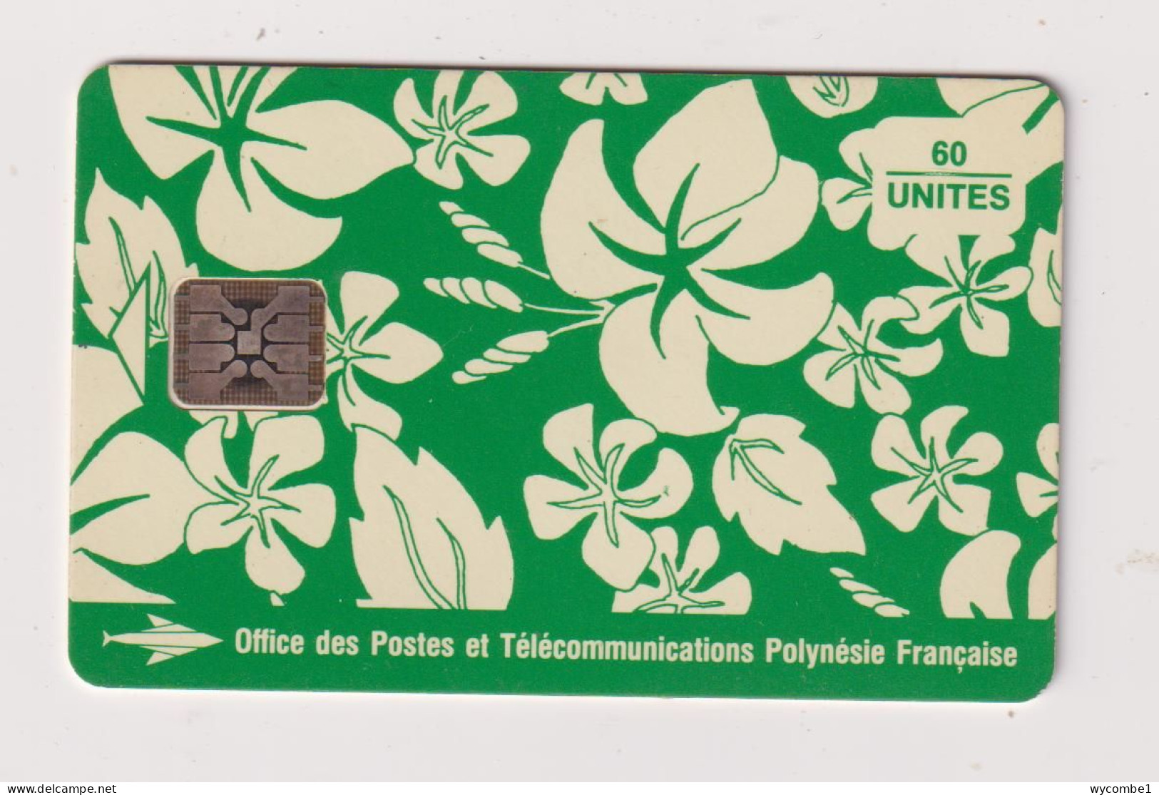 FRENCH POLYNESIA - Flowers  Chip Phonecard - Polinesia Francesa