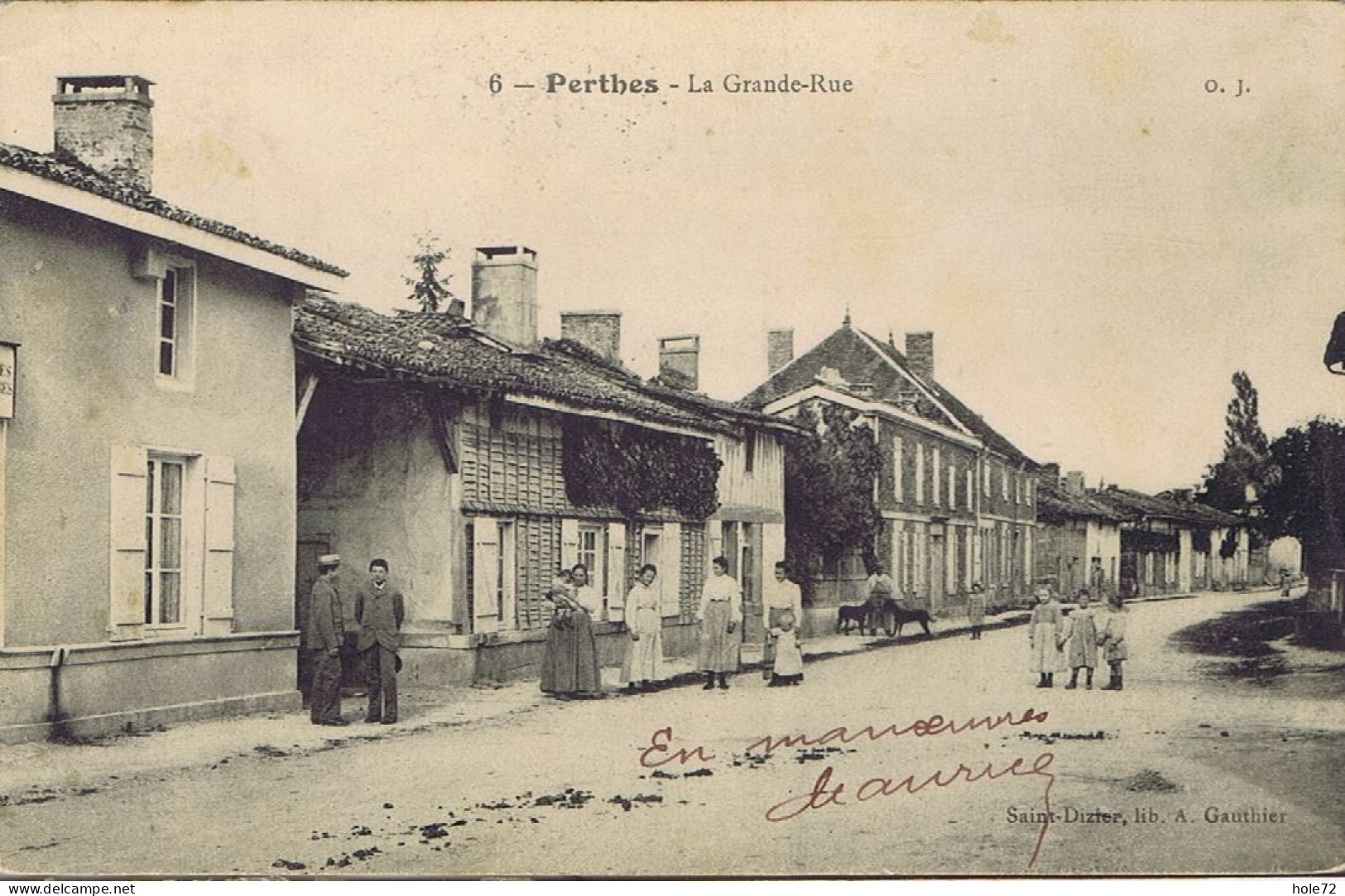 77 - Perthes (Seine-et-Marne) - La Grande Rue - Perthes