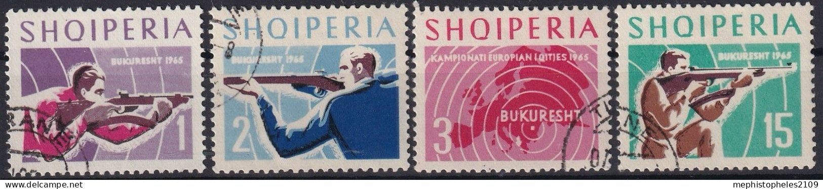 ALBANIA 1965 - Canceled - Mi 9234-937, 939 - Albanien