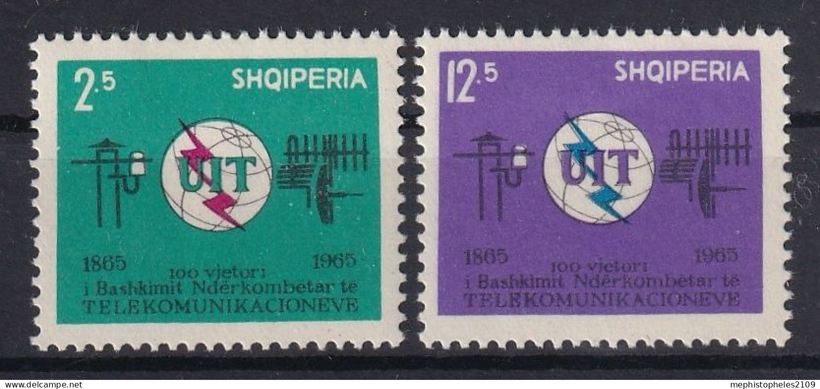 ALBANIA 1965 - MNH - Mi 939-940 - Albanien