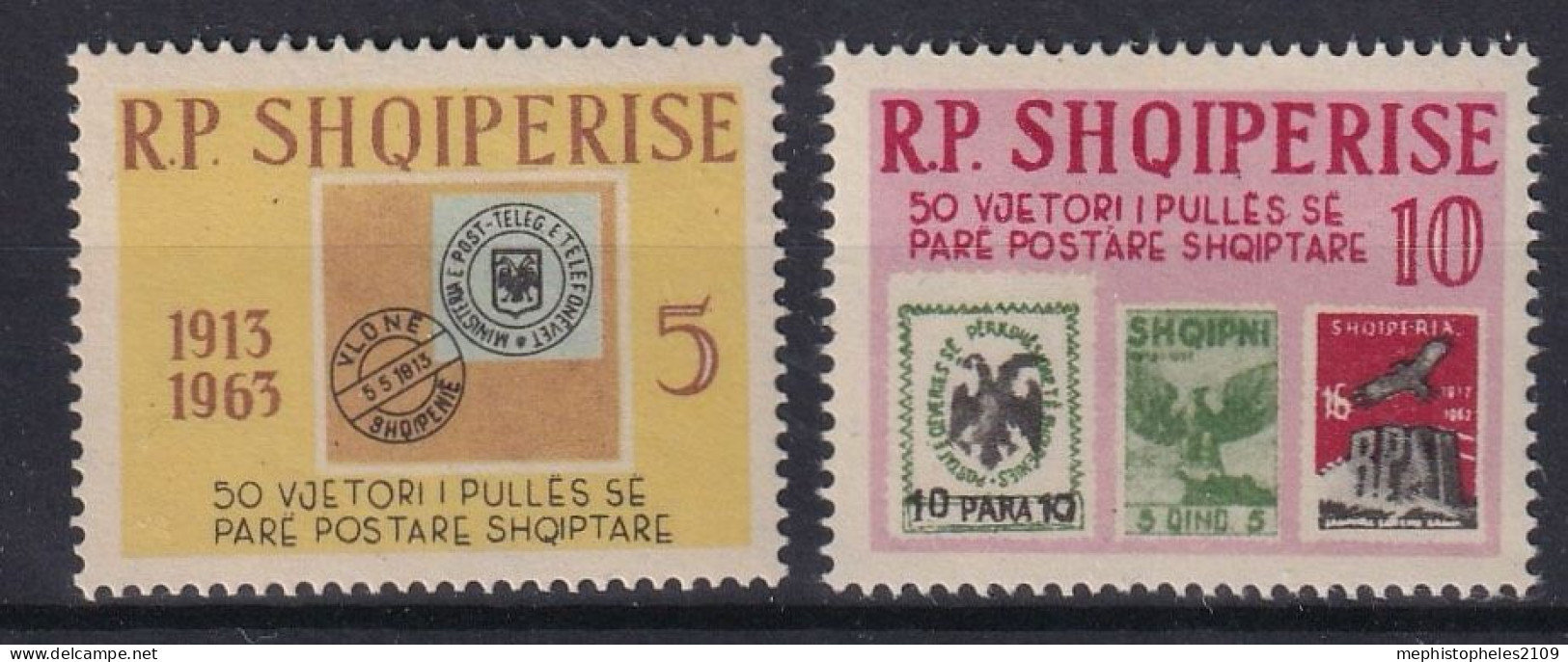 ALBANIA 1963 - MNH - Mi 745, 746 - Albanie