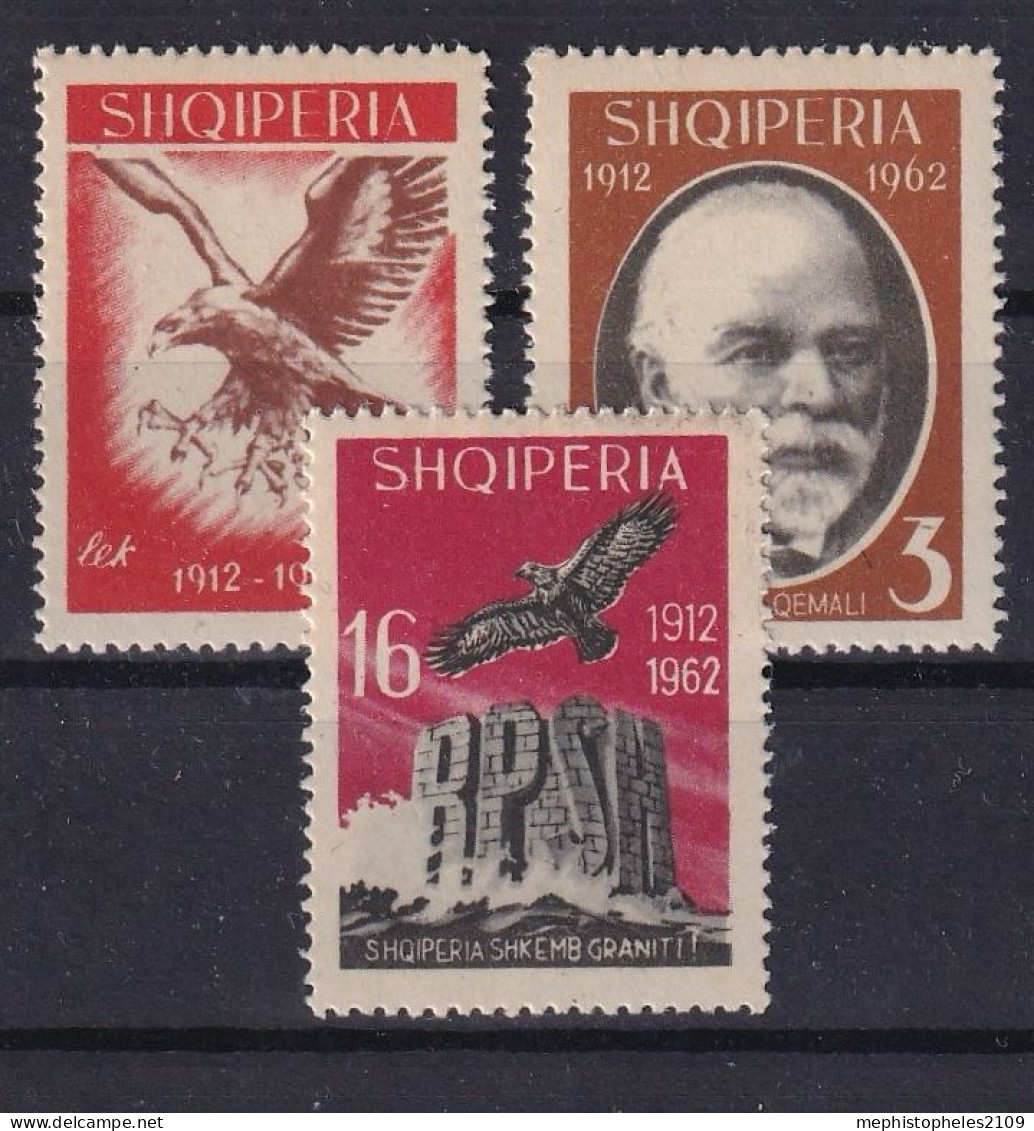 ALBANIA 1962 - Canceled - Mi 709-711 - Albanien