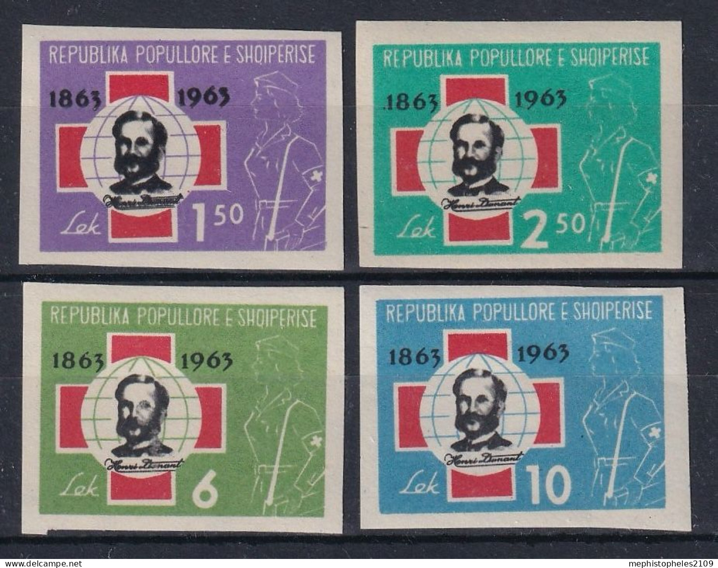 ALBANIA 1963 - MNH - Mi 721-724 - Albanien