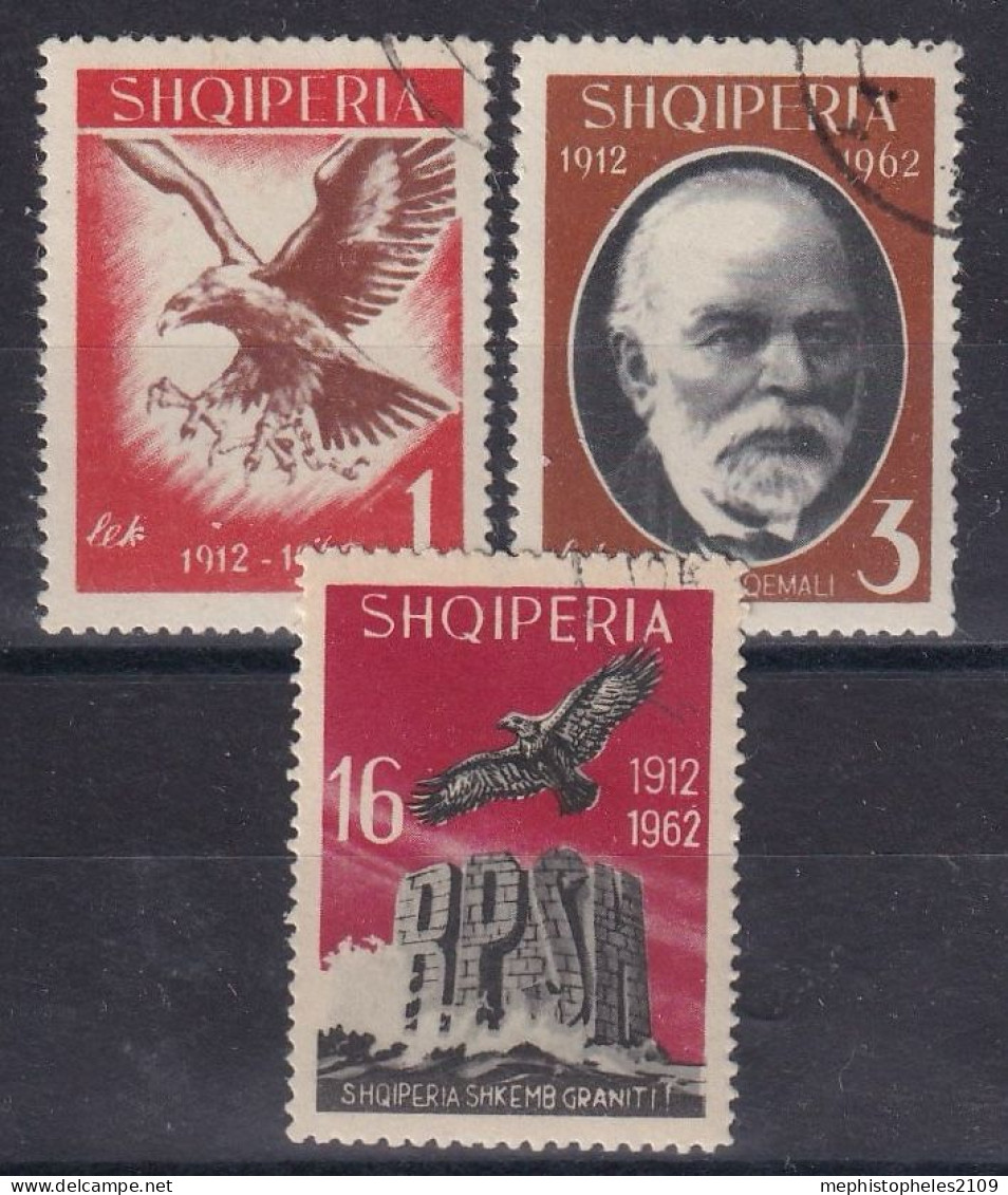 ALBANIA 1962 - Canceled - Mi 709-711 - Albanien