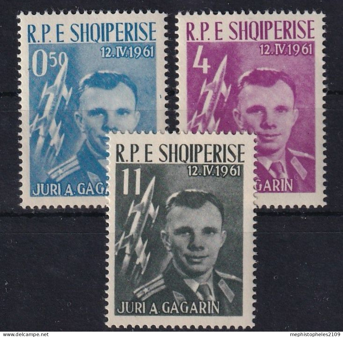 ALBANIA 1962 - MNH - Mi 642-645 - Albanien