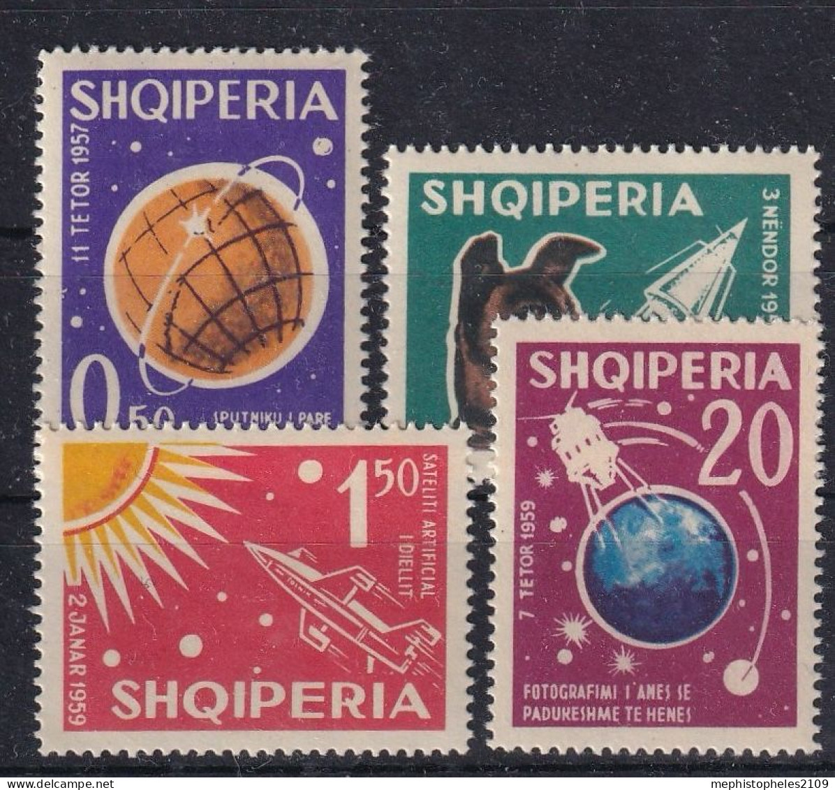 ALBANIA 1962 - MNH - Mi 663-666 - Albanien