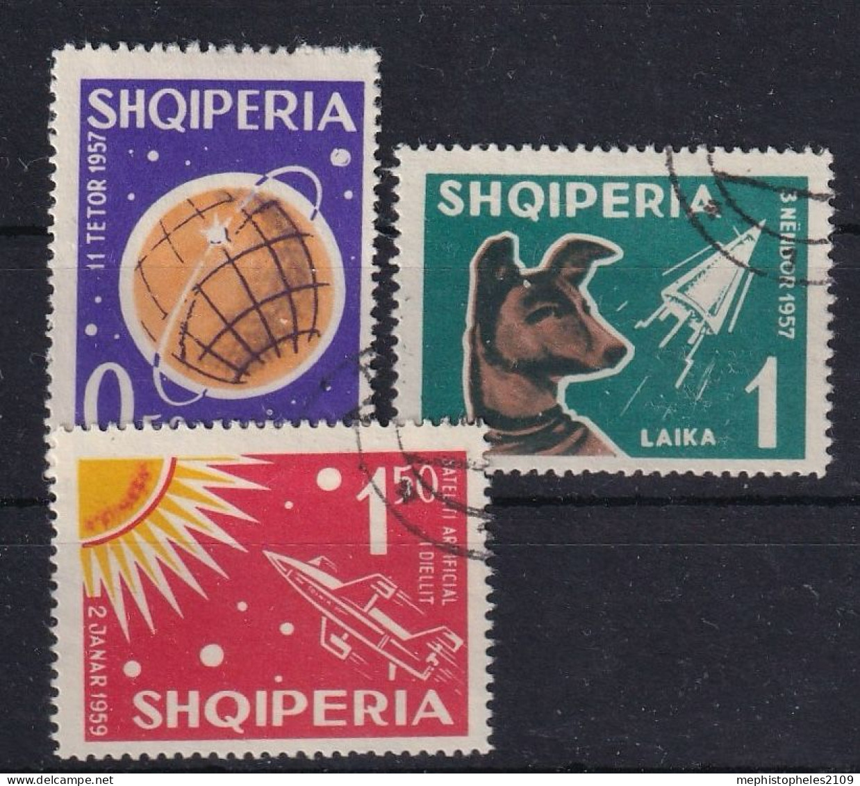 ALBANIA 1962 - Canceled - Mi 663-665 - Albanien