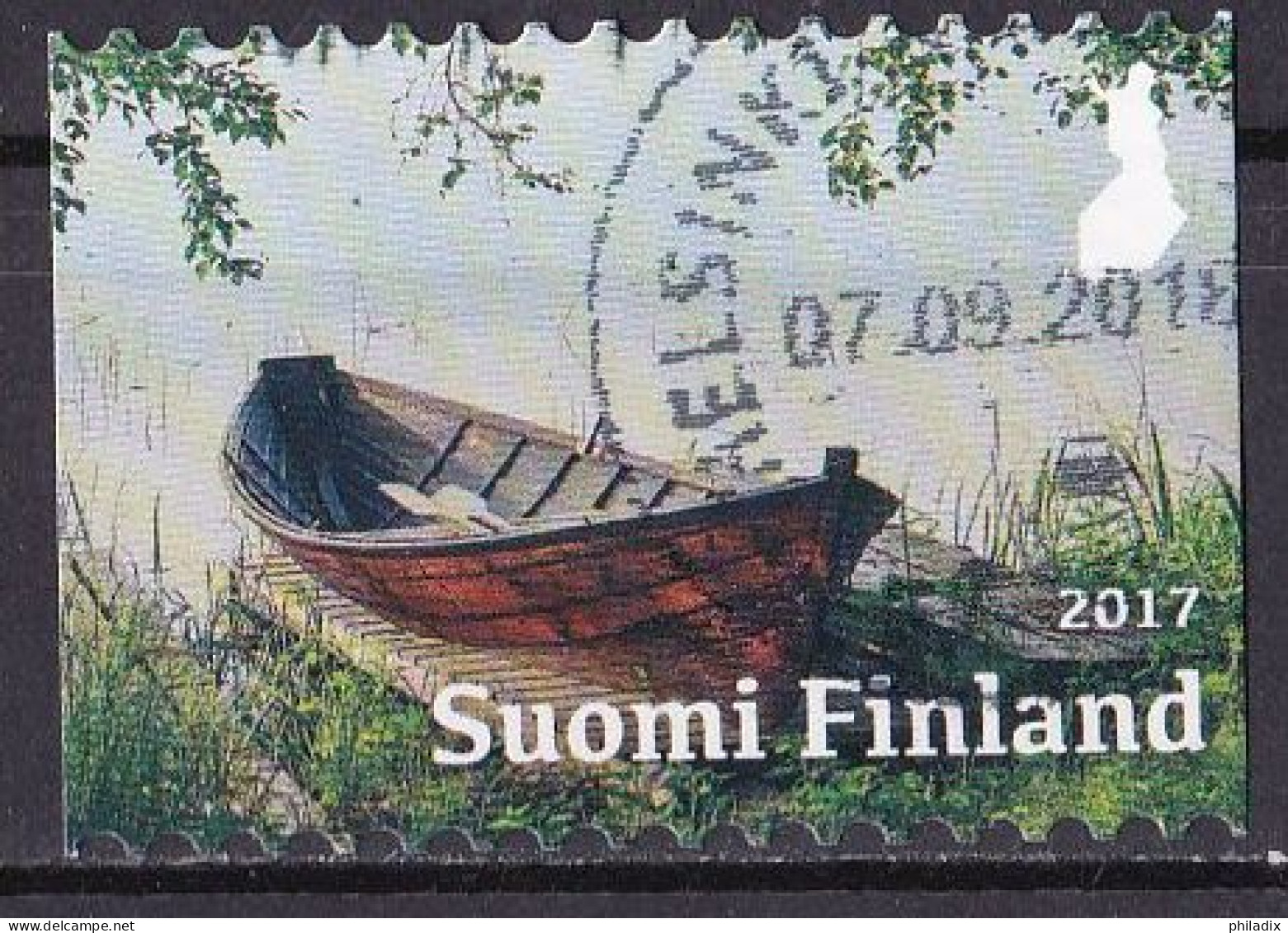 Finnland Marke Von 2017 O/used (A4-14) - Gebruikt