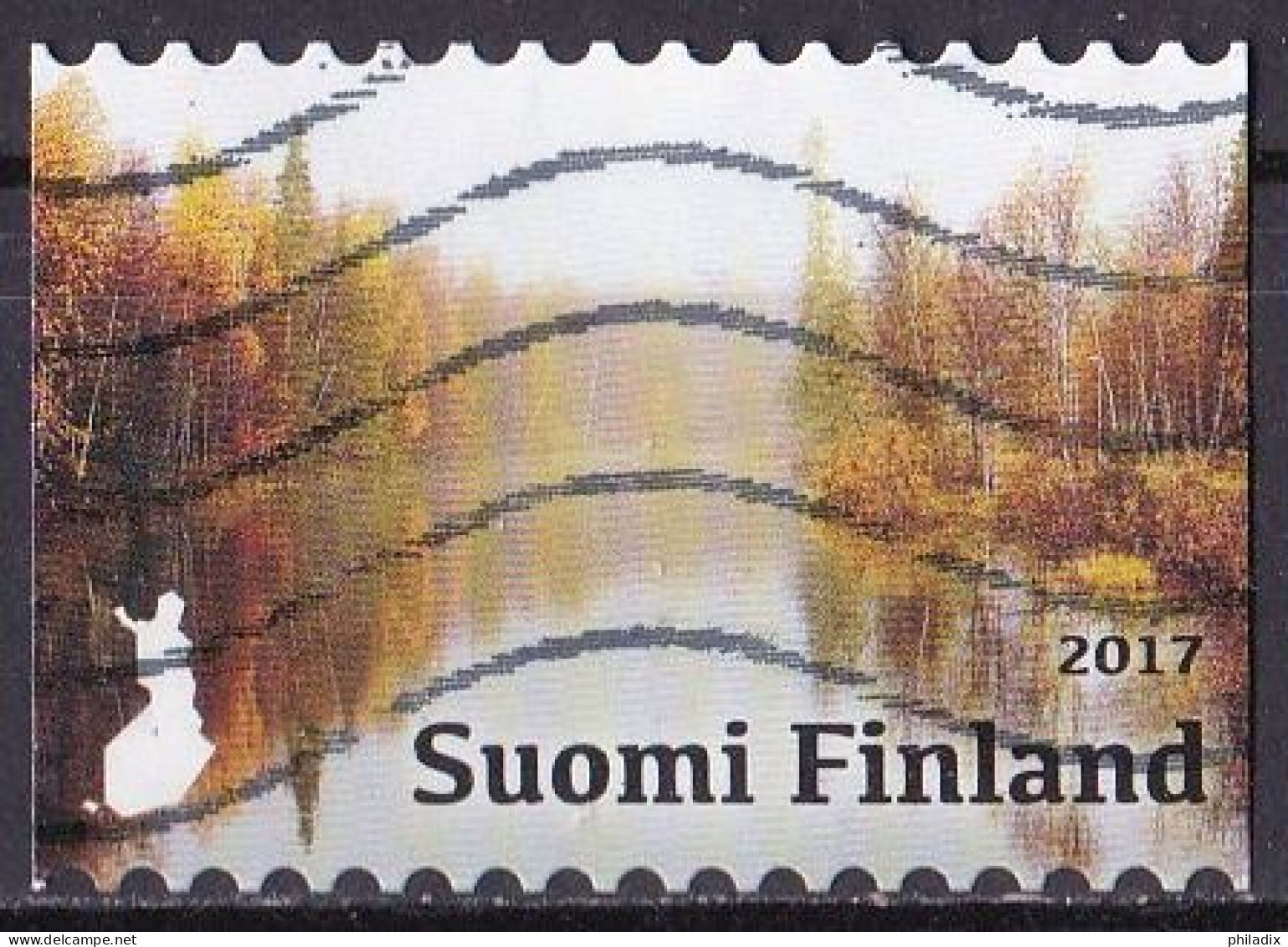 Finnland Marke Von 2017 O/used (A4-14) - Gebraucht