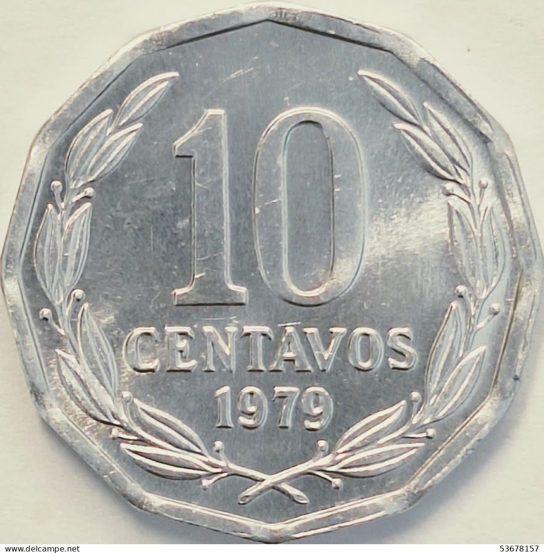 Chile - 10 Centavos 1979, KM# 205a (#3428) - Cile