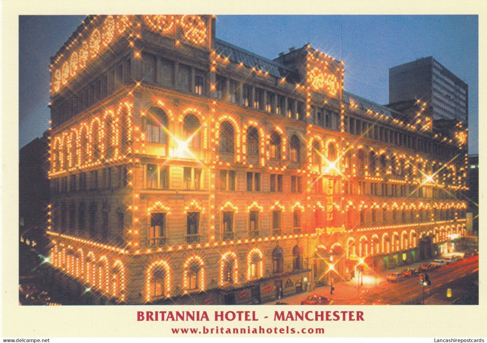 Postcard Britannia Hotel Manchester My Ref B26297 - Manchester