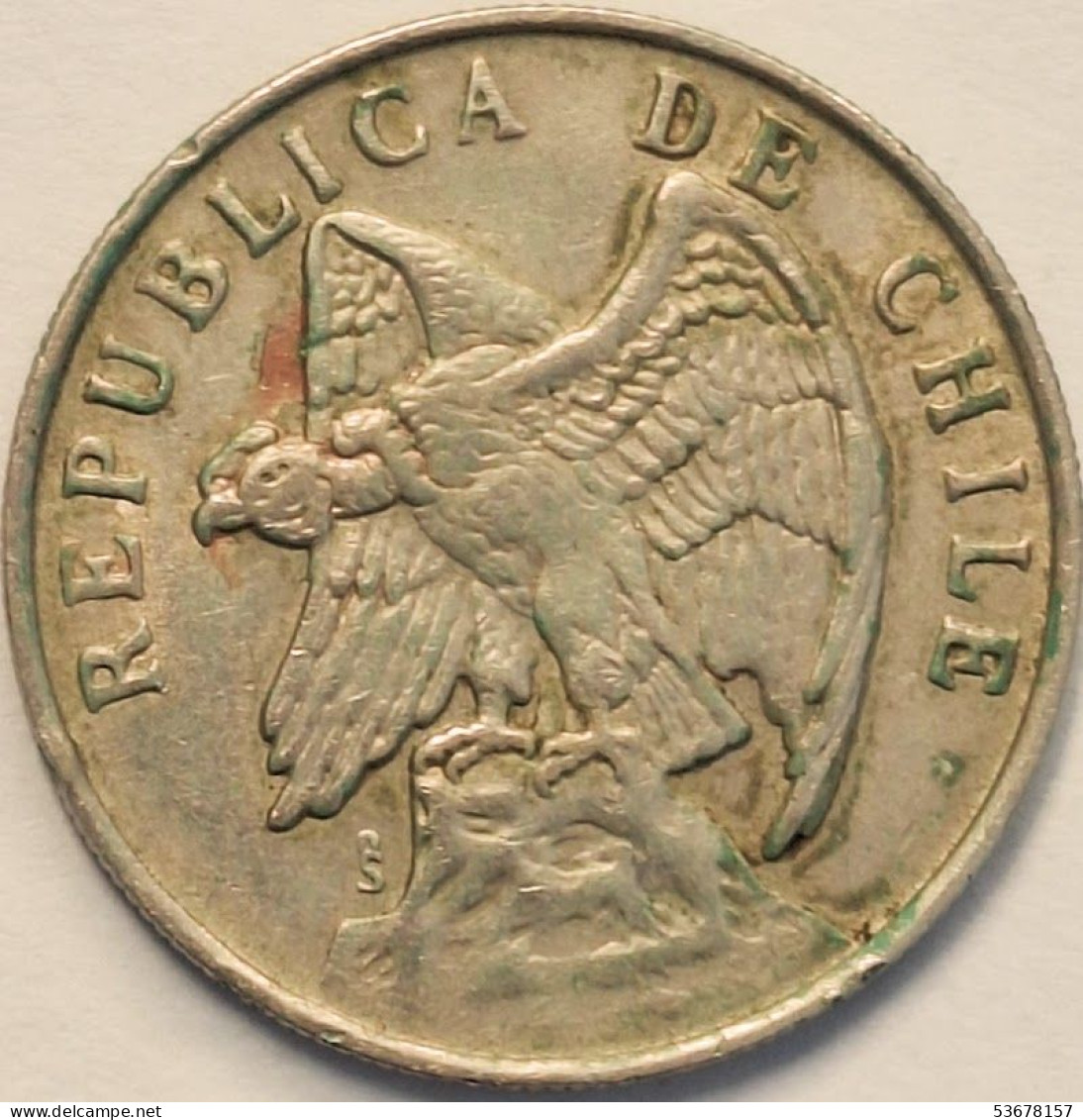 Chile - 50 Centavos 1977, KM# 206 (#3429) - Cile