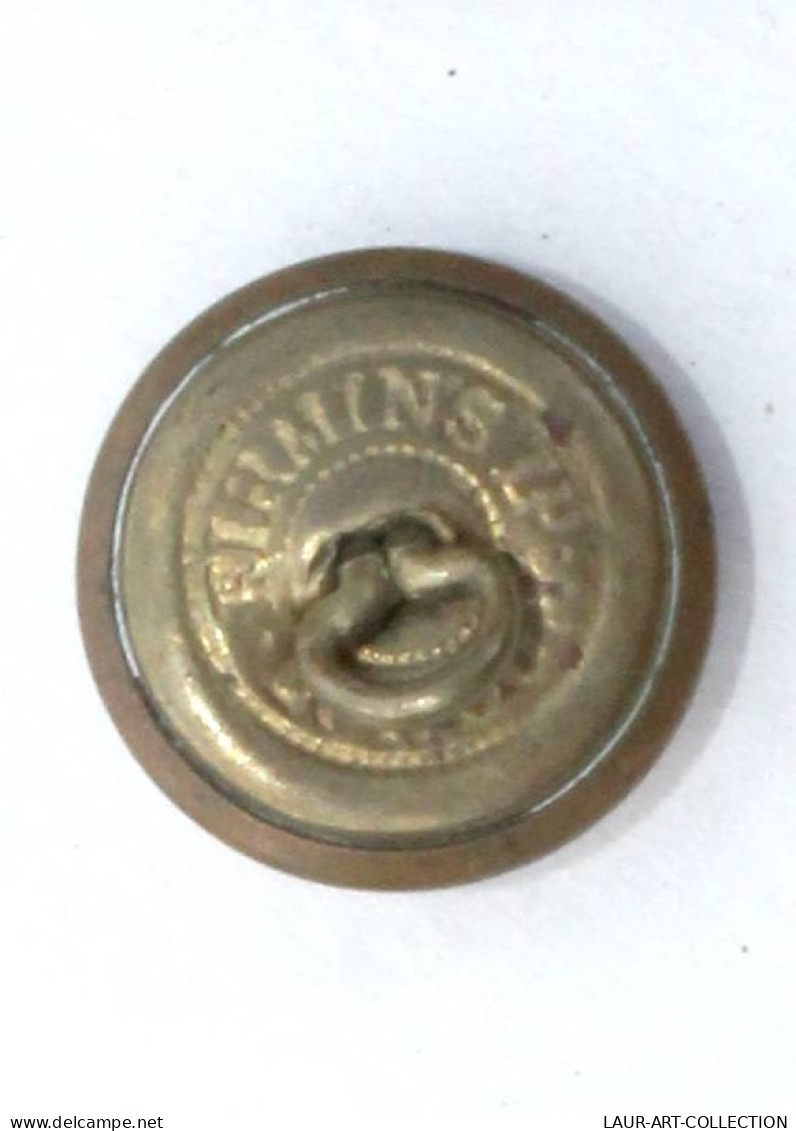 BOUTON MILITAIRE ANGLAIS - DEVONSHIRE REGIMENT UK 1901-52 ARMEE TROUPE WWII 18mm / ANTIQUE BUTTON ENGLAND   (2203.349) - Boutons