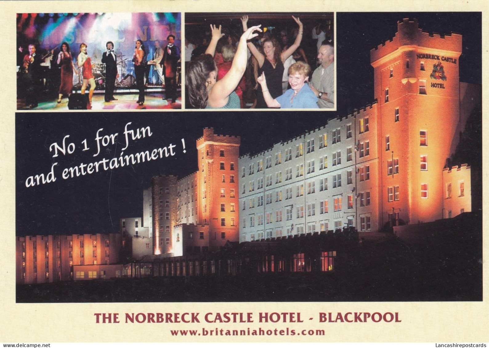 Postcard The Norbreck Castle Hotel Blackpool My Ref B26298 - Blackpool