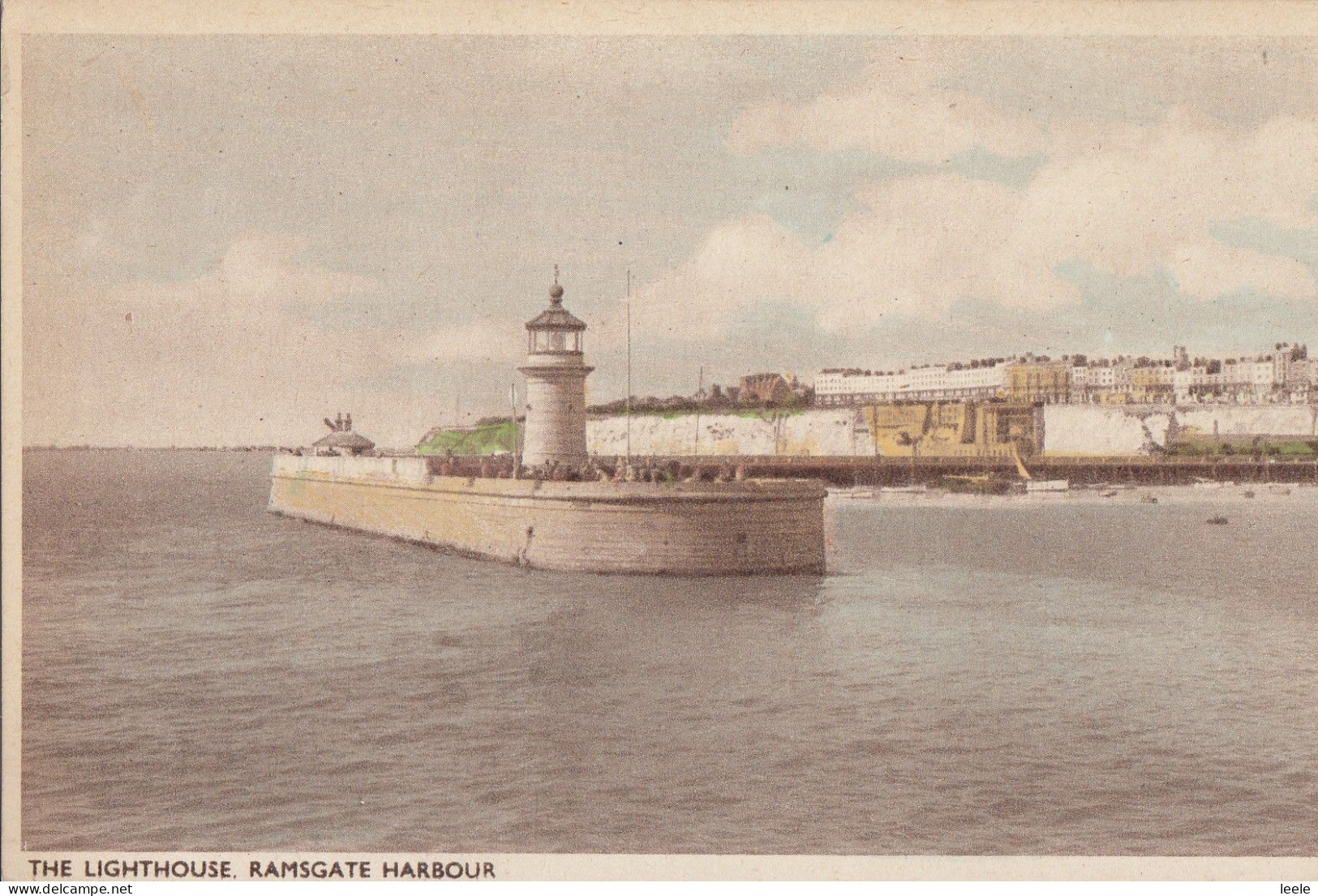 BT91. Vintage Postcard. The Lighthouse, Ramsgate Harbour. Kent. - Ramsgate