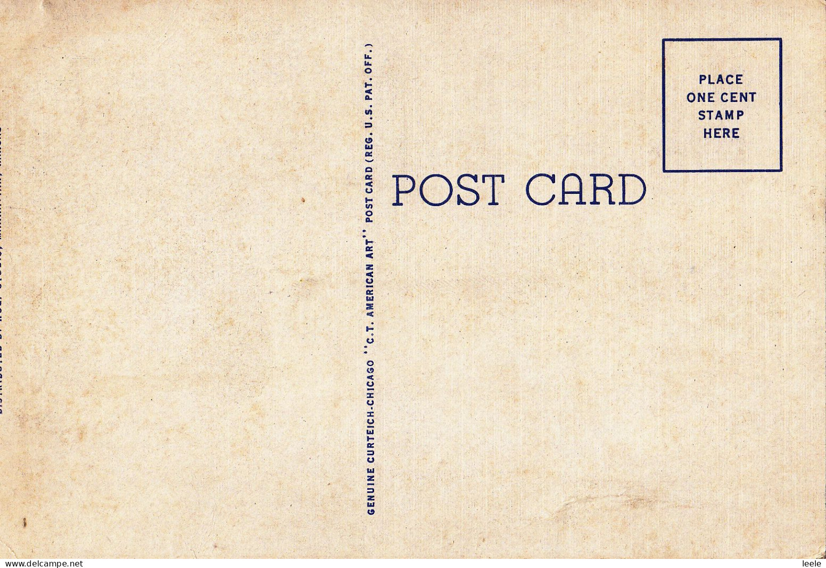 BT32. Vintage US Postcard. Calvin Hall, K.S.C. Manhattan, Kansas - Manhattan