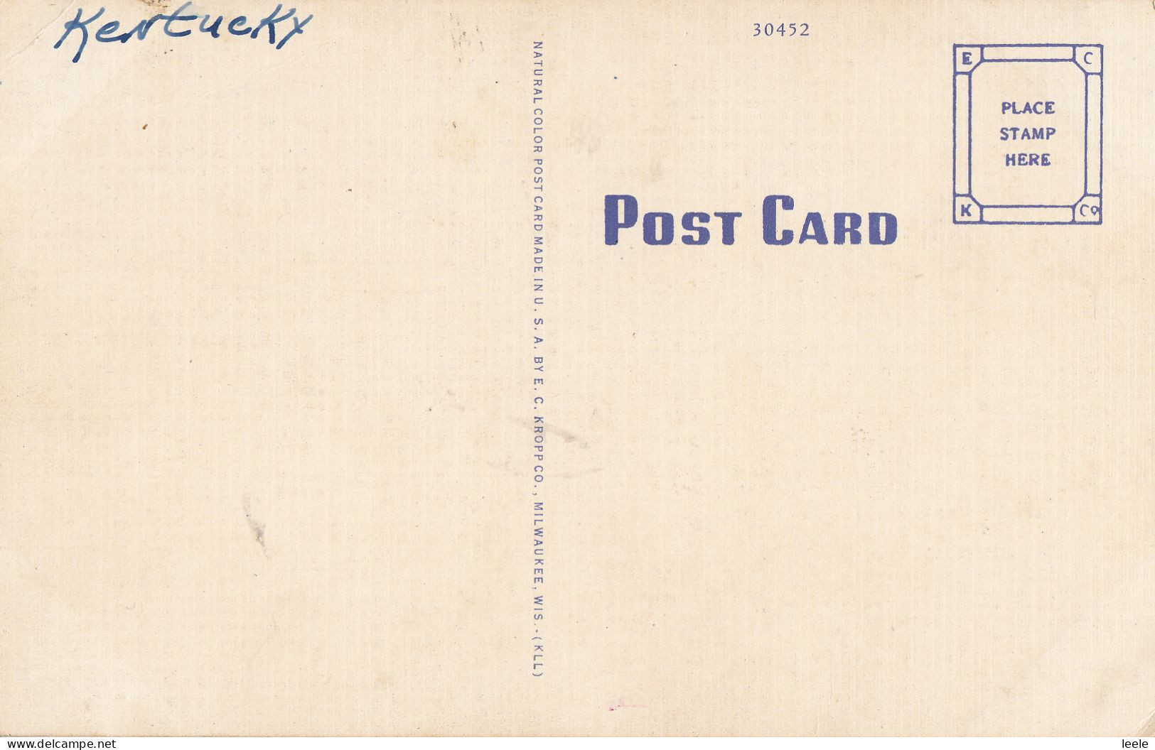 BT20. Vintage US Postcard. State Captital And Governors Mansion. Frankfort. Kentucky - Frankfort