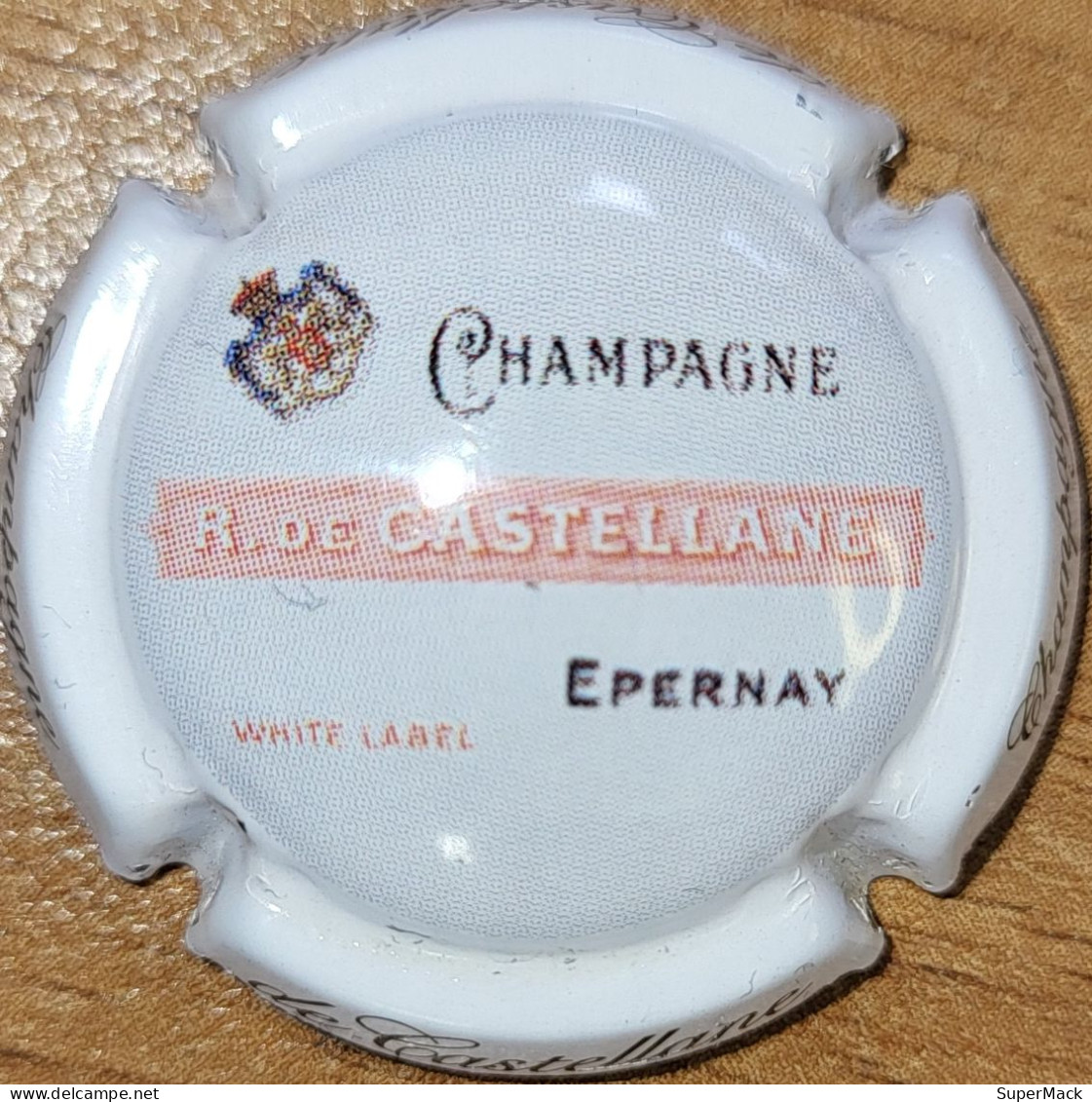 Capsule Champagne DE CASTELLANE Blanc &  Rose Nr 090c - De Castellane