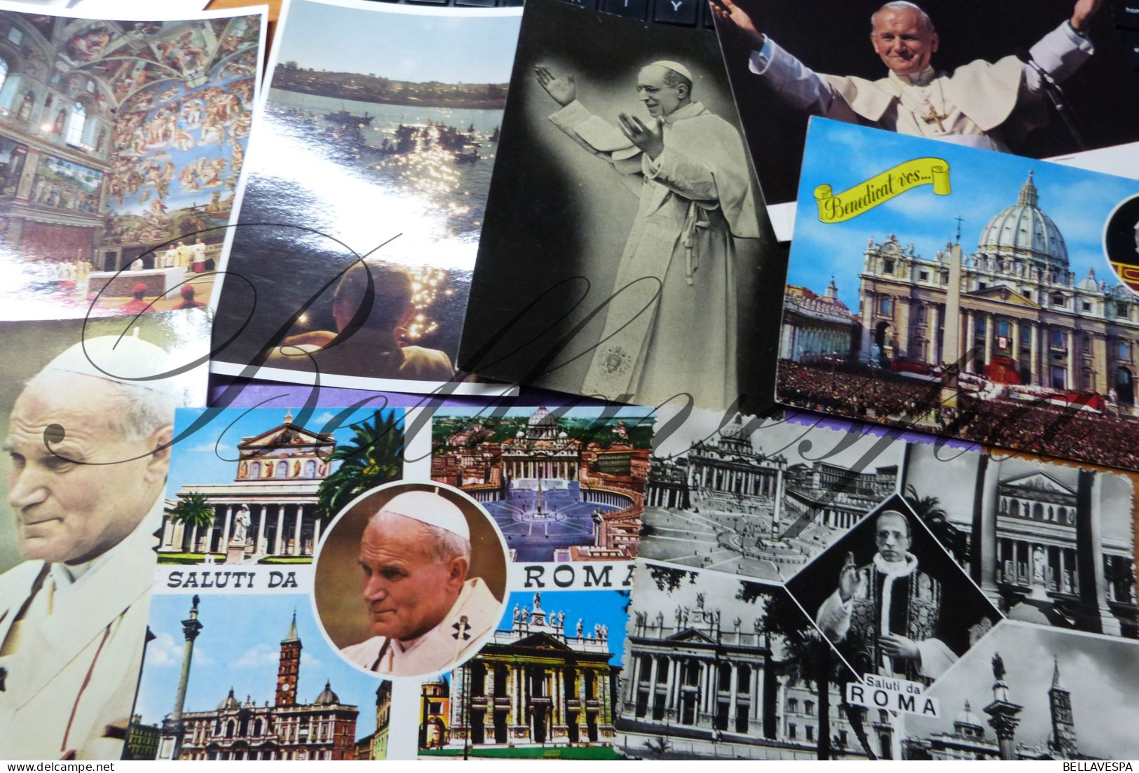 Lot Postkaarten 294 Pc/stuks  Paus Vaticaan Pope Papst Le Pape - 100 - 499 Postkaarten