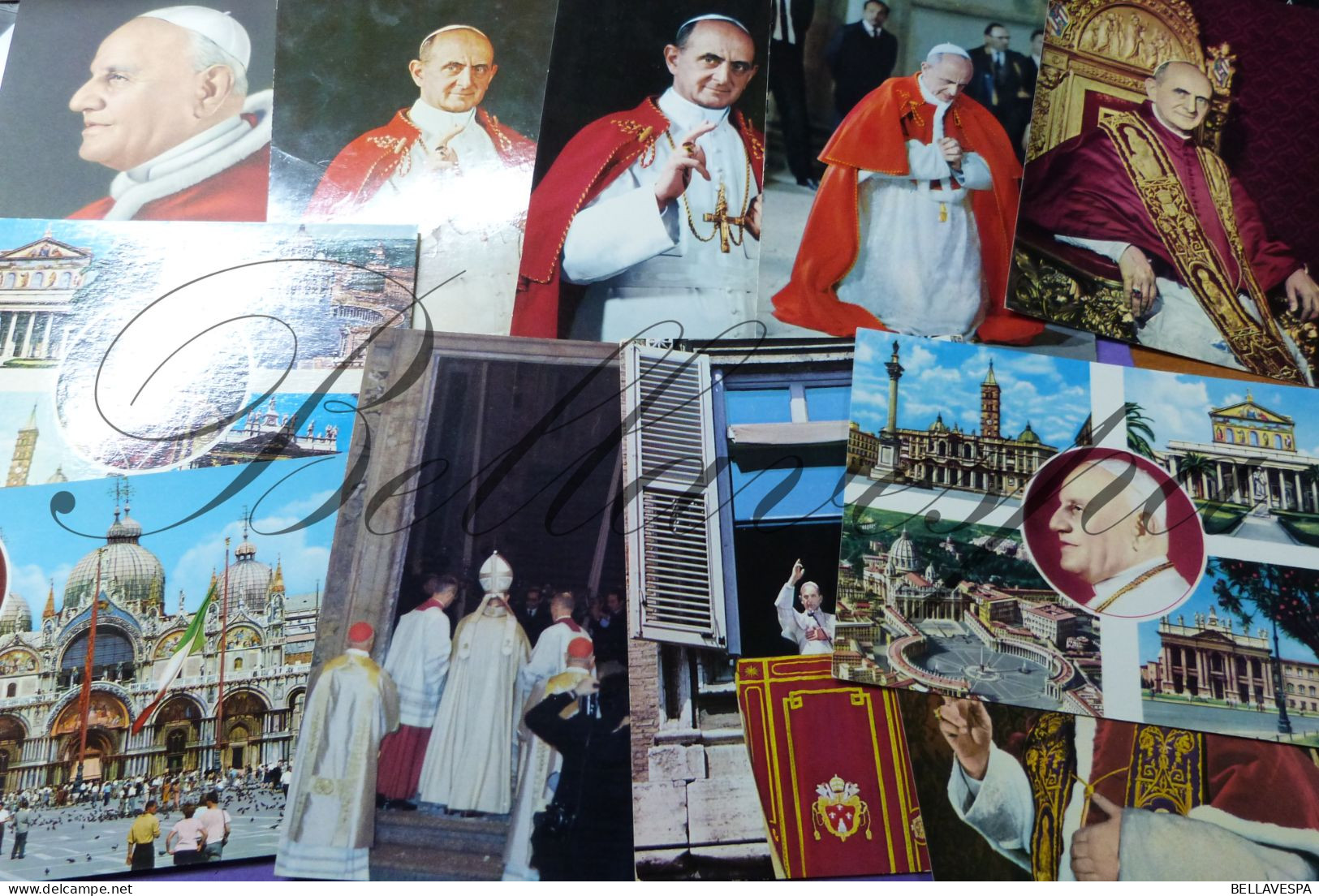 Lot Postkaarten 294 pc/stuks  Paus Vaticaan Pope Papst Le pape