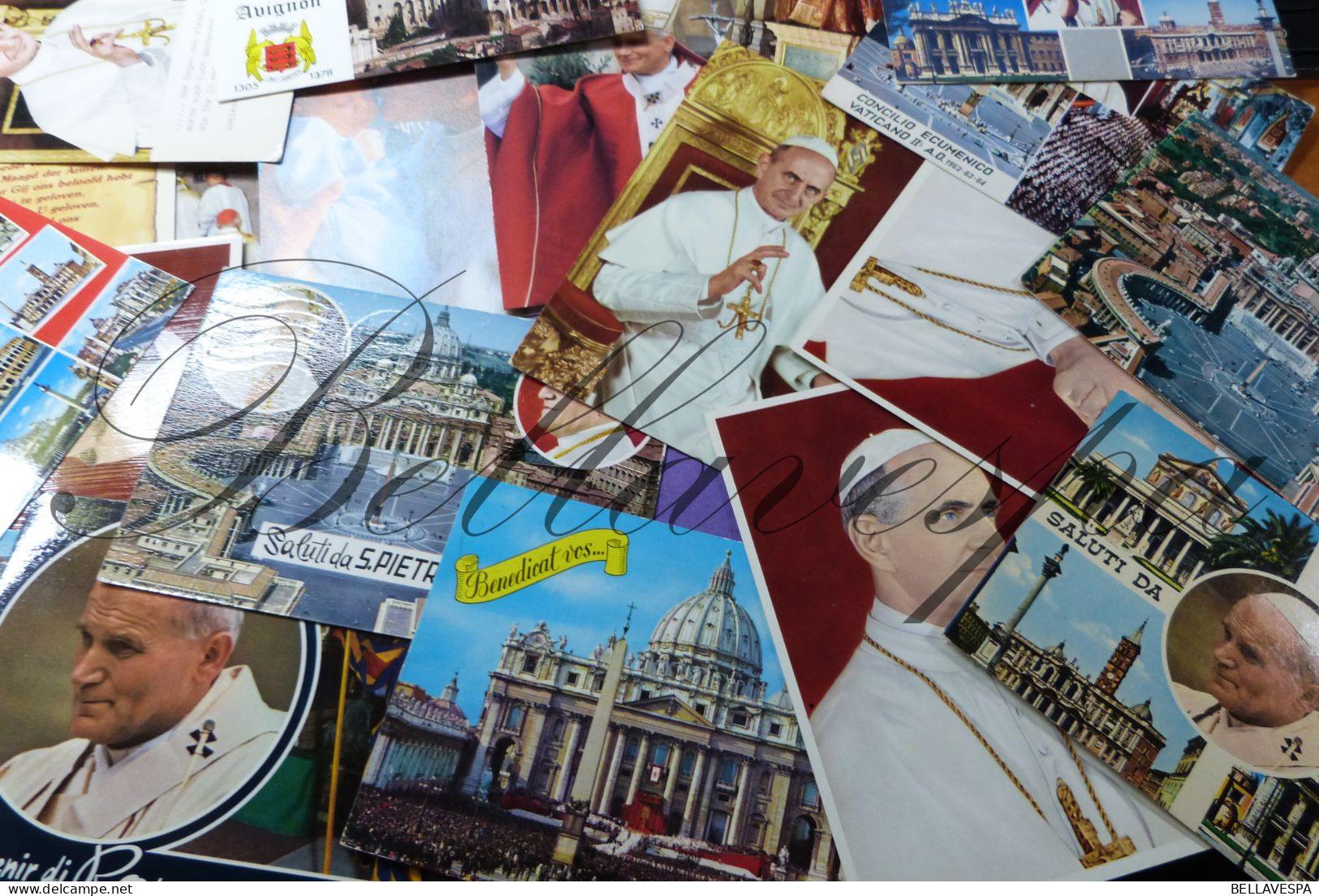 Lot Postkaarten 294 pc/stuks  Paus Vaticaan Pope Papst Le pape