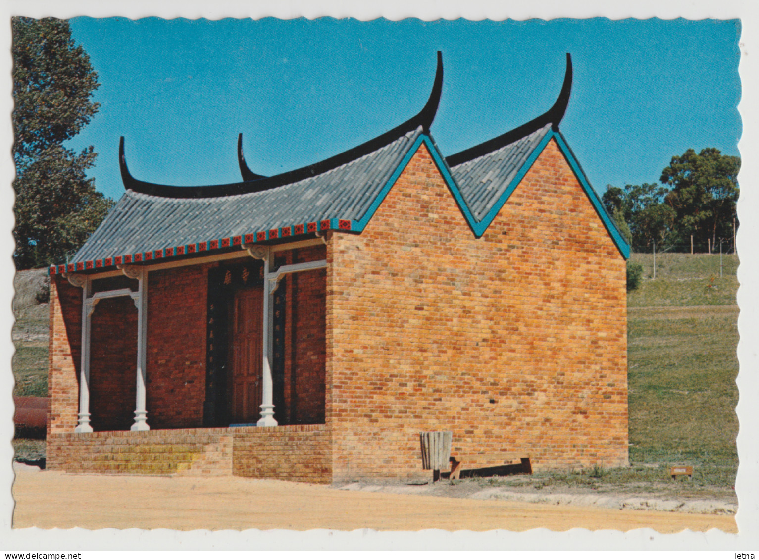 AUSTRALIA VICTORIA VIC Chinese Joss House Sovereign Hill BALLARAT Nucolorvue SVH22 Postcard C1960s - Ballarat