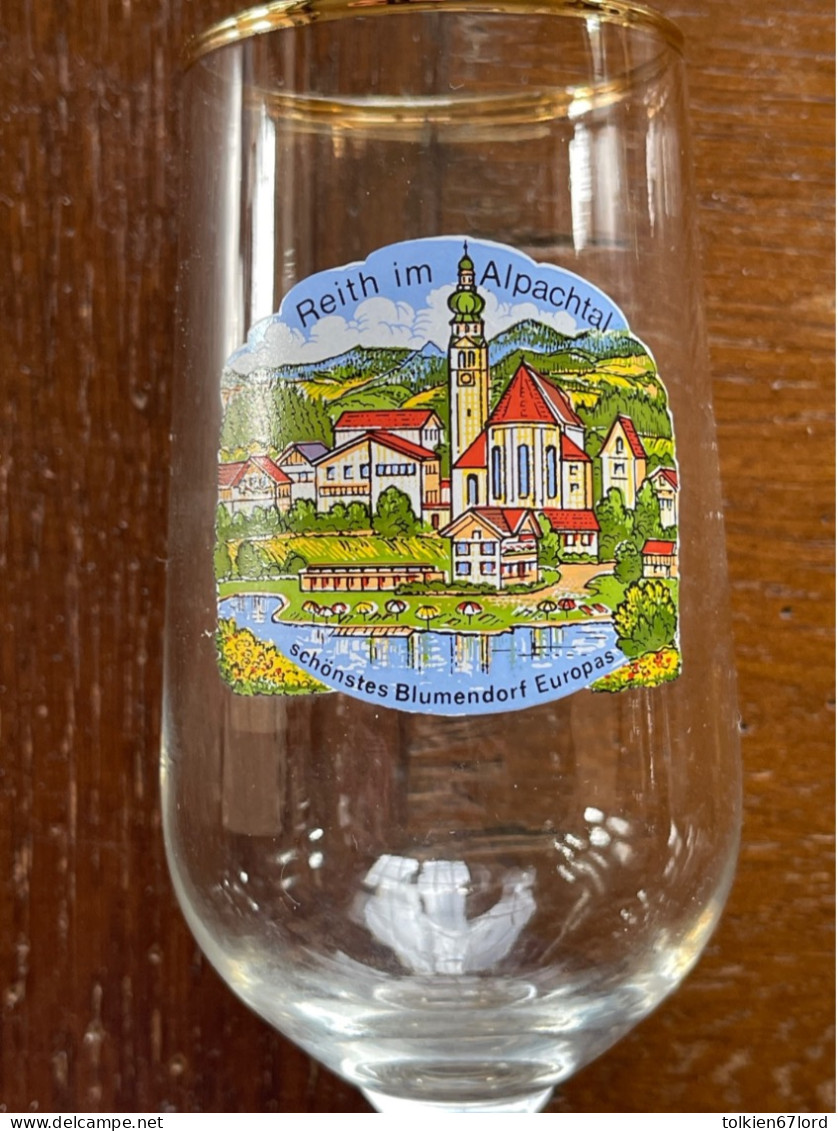 REITH IM ALPACHTAL ALPBACHTAL Schönstes Blumendorf Europas Österreich Bier - Glasses