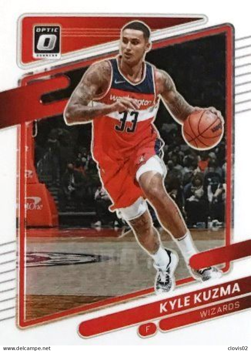 15 Kyle Kuzma - Washington Wizards- Panini NBA Donruss Optic Carte Basketball 2021-2022 - Otros & Sin Clasificación